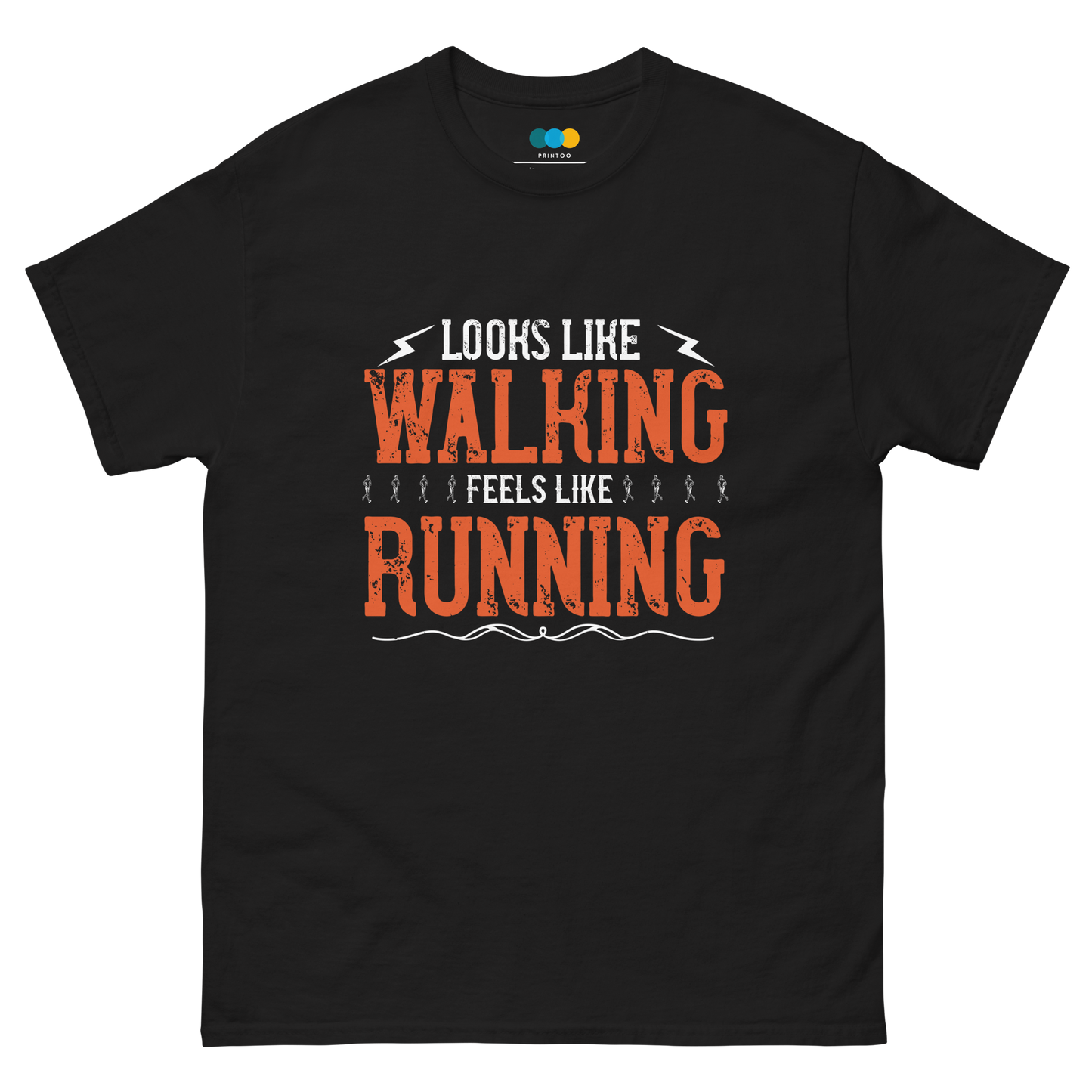 WALK-RUN FUSION unisex running t-shirt