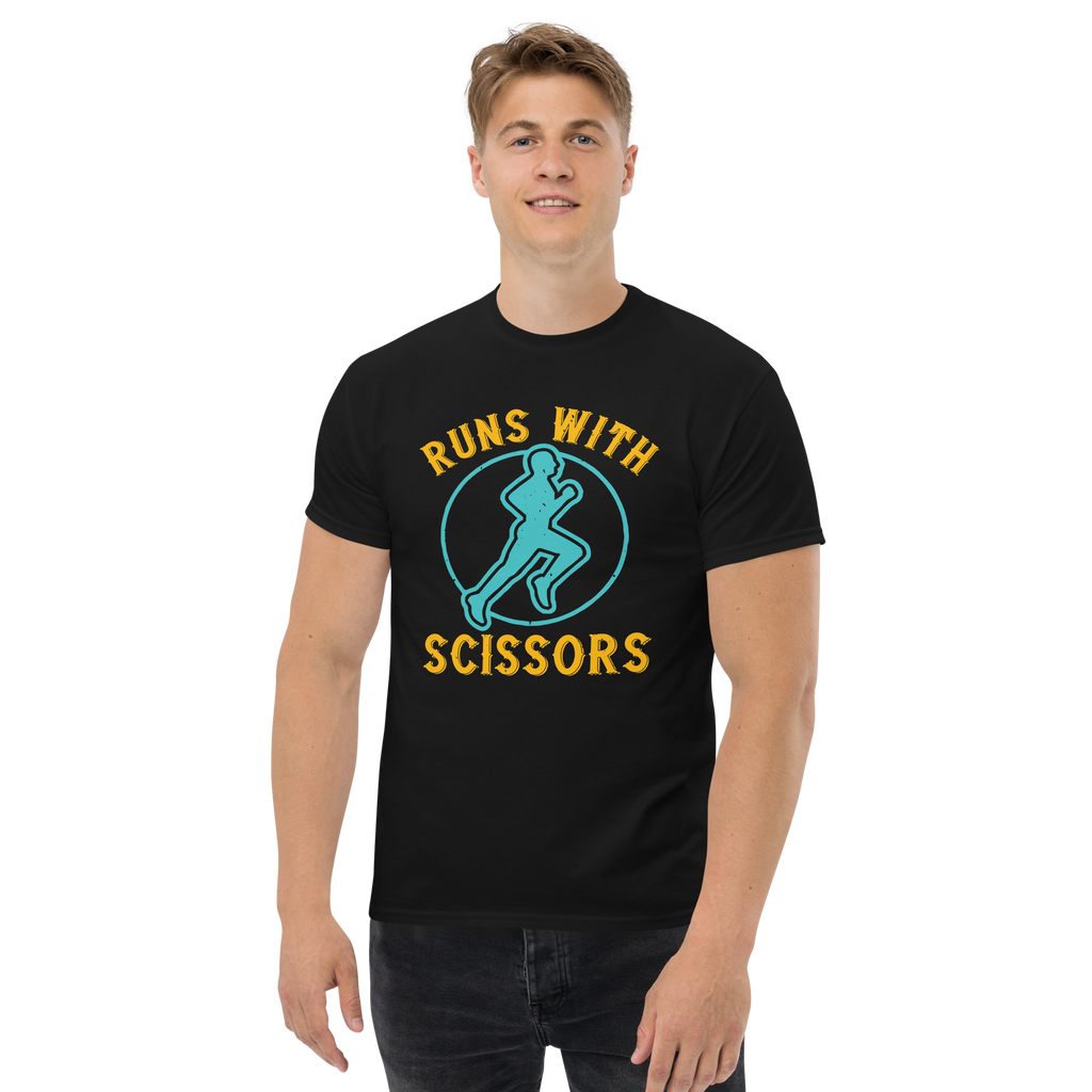 RUNS /w SCISSORS unisex t-shirt