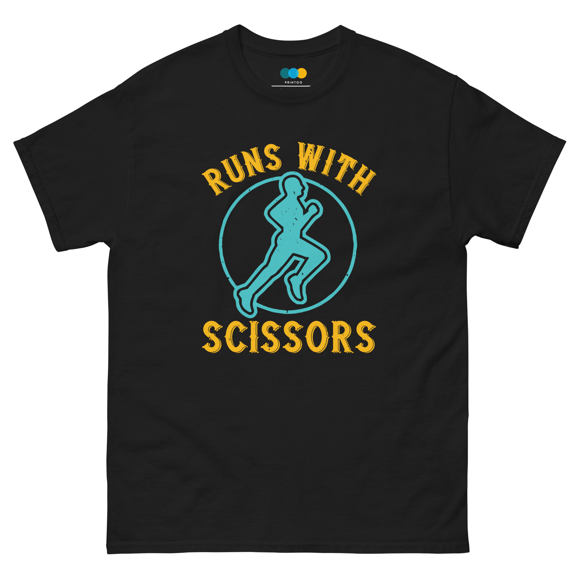 RUNS /w SCISSORS unisex t-shirt