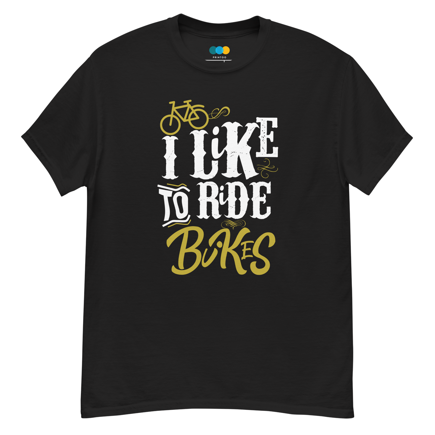 LIKE TO RIDE unisex cycling t-shirt