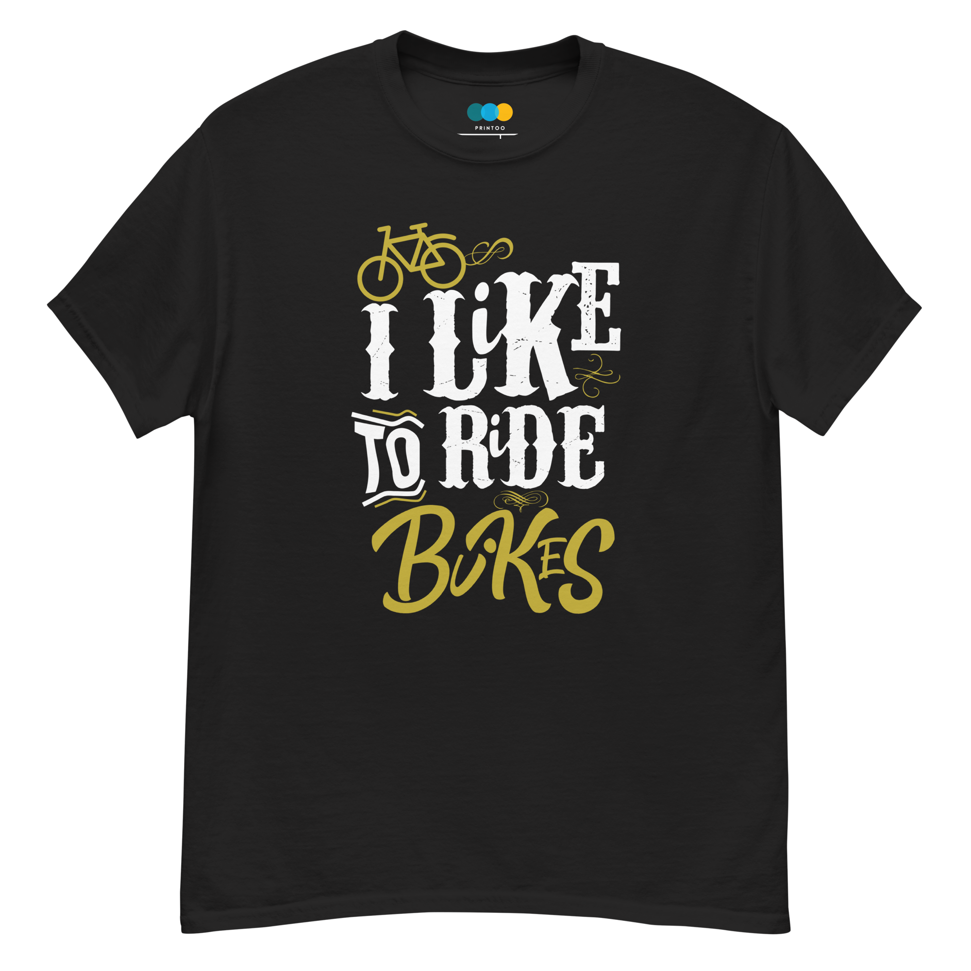 Unisex-T-Shirt „LIKE TO RIDE“