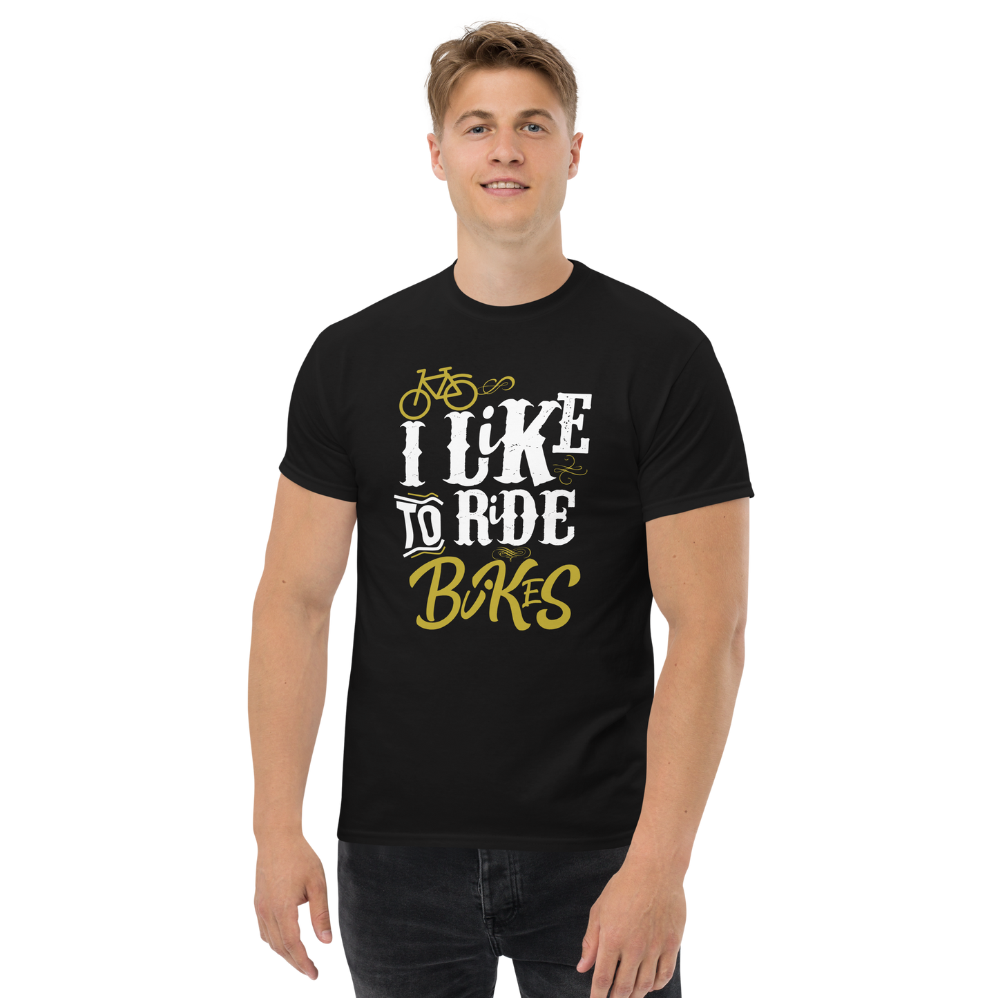 LIKE TO RIDE unisex cycling t-shirt