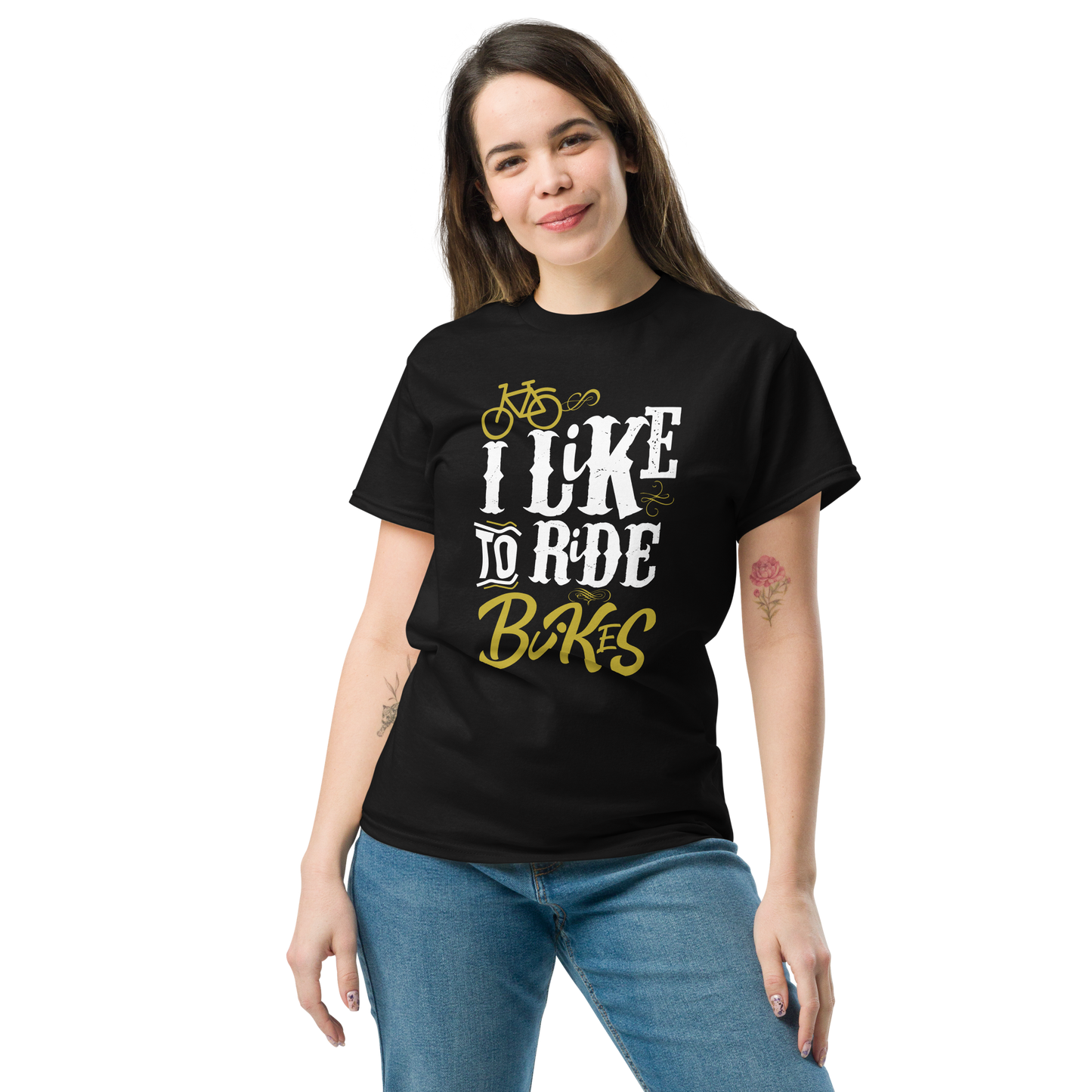 LIKE TO RIDE unisex cycling t-shirt