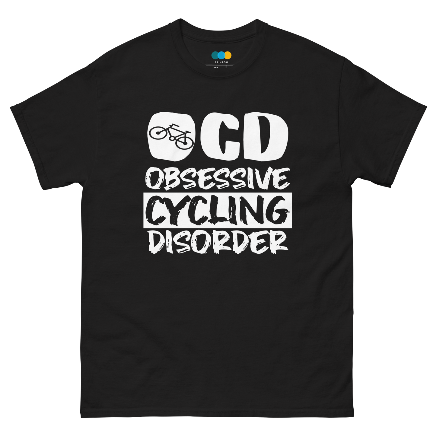 OCD unisex cycling t-shirt