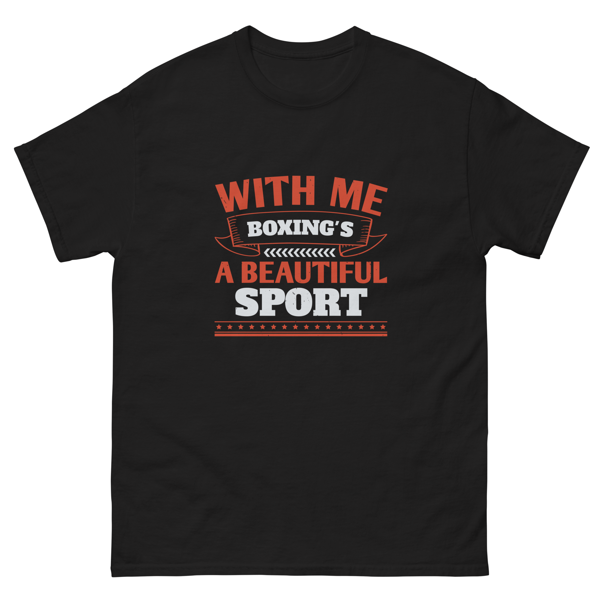 BOXING IS BEAUTIFUL unisex t-shirt