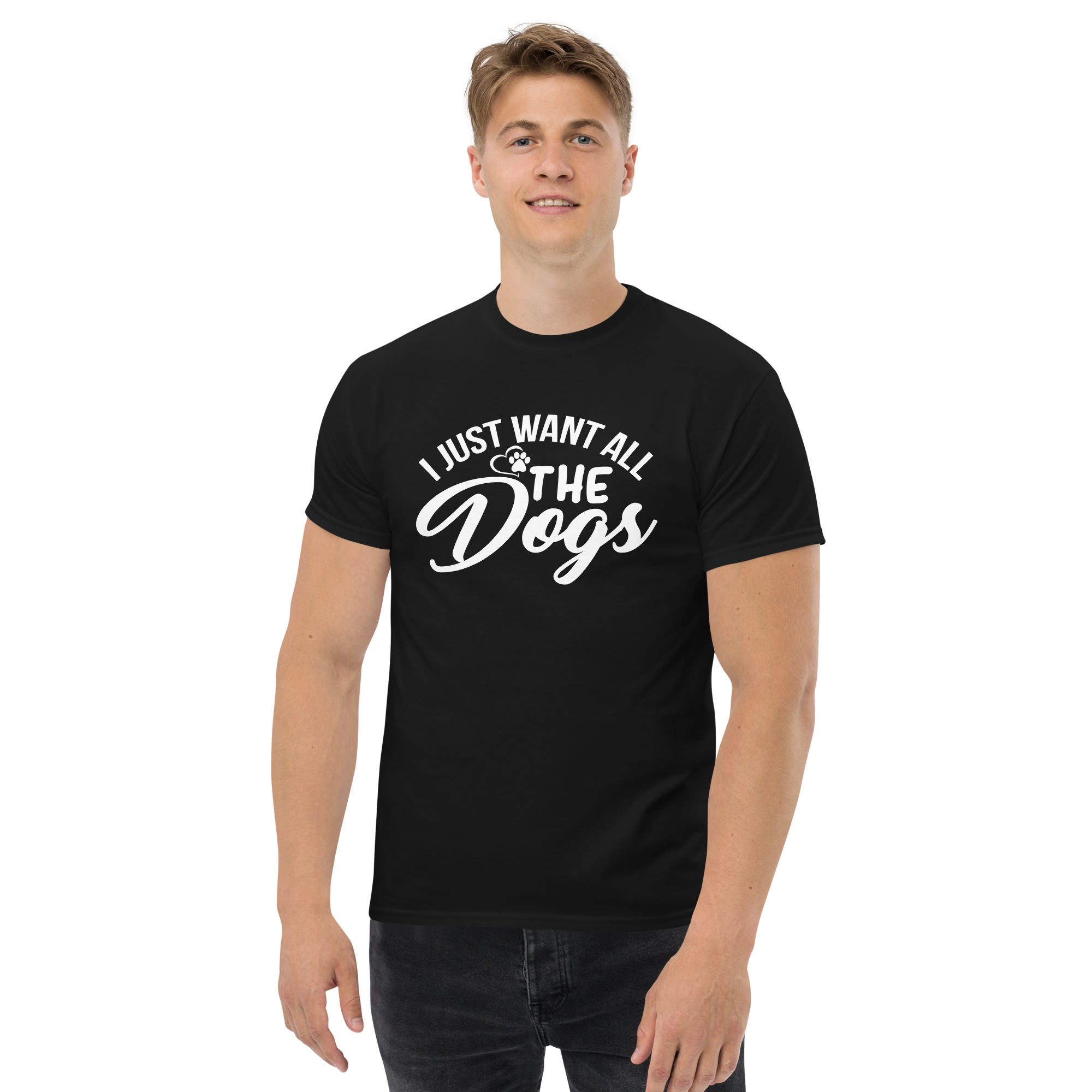 ALL THE DOGS unisex t-shirt