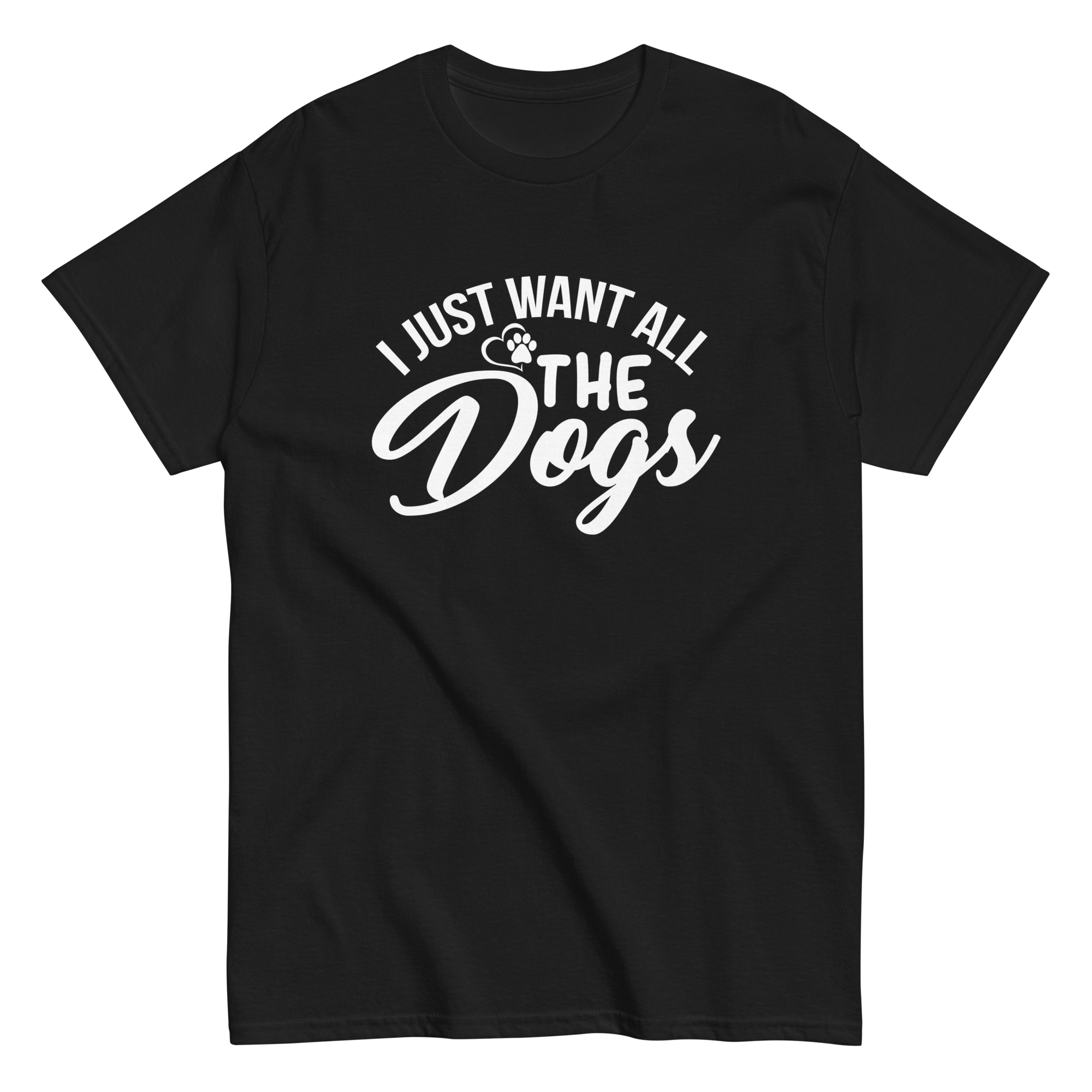 ALL THE DOGS unisex t-shirt