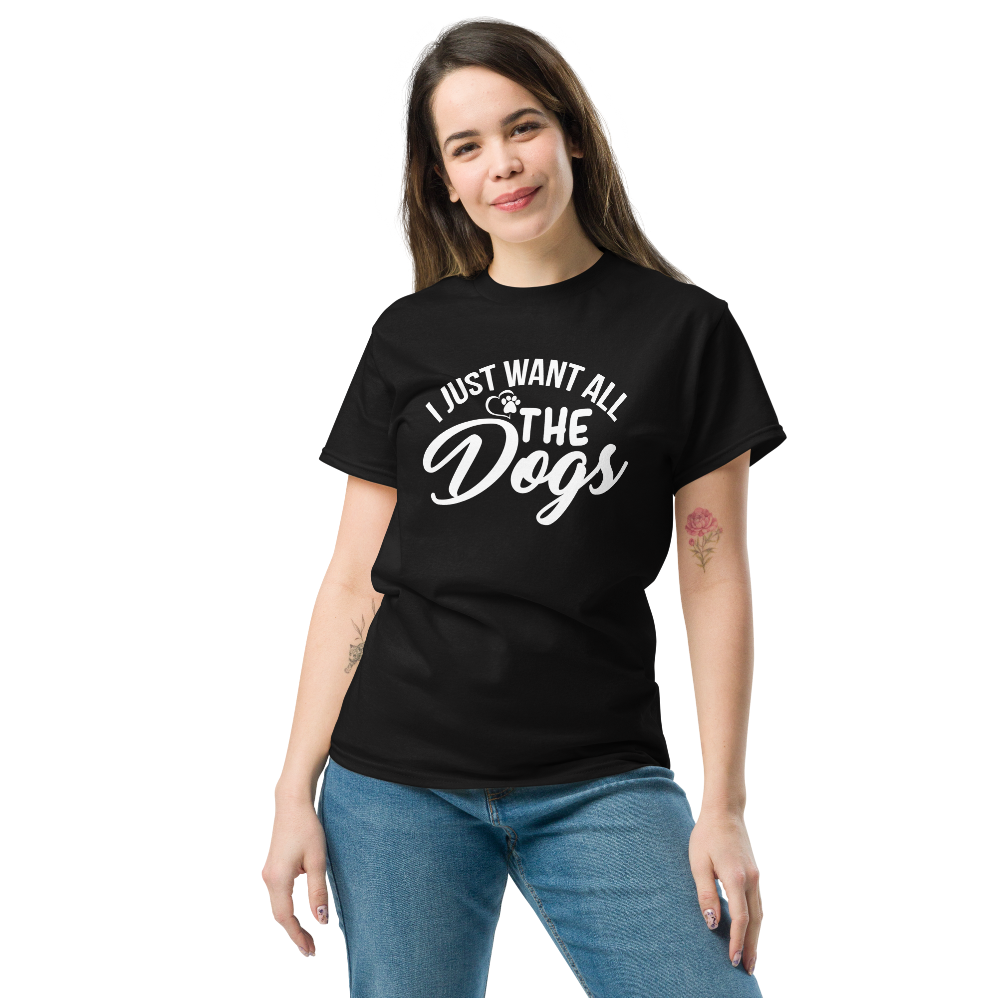 ALL THE DOGS unisex t-shirt