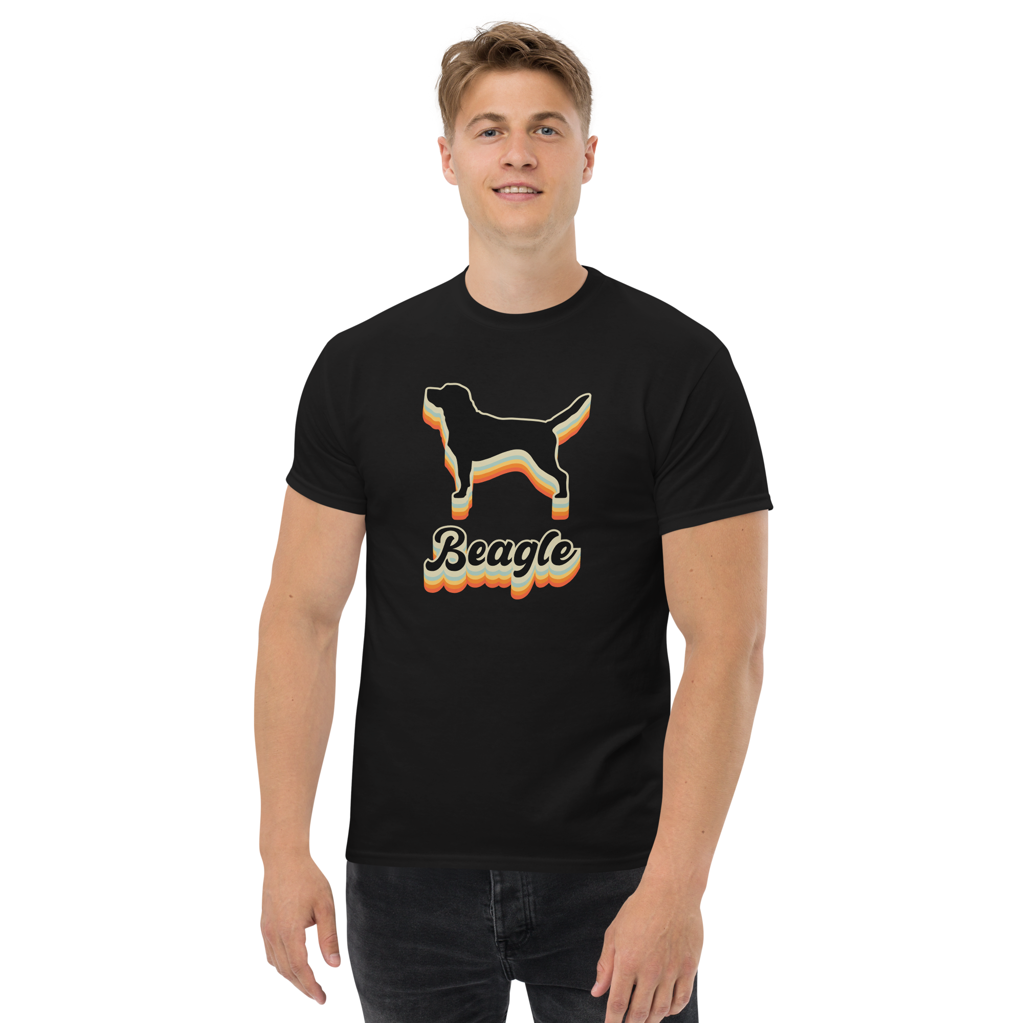 BEAGLE DARK unisex t-shirt