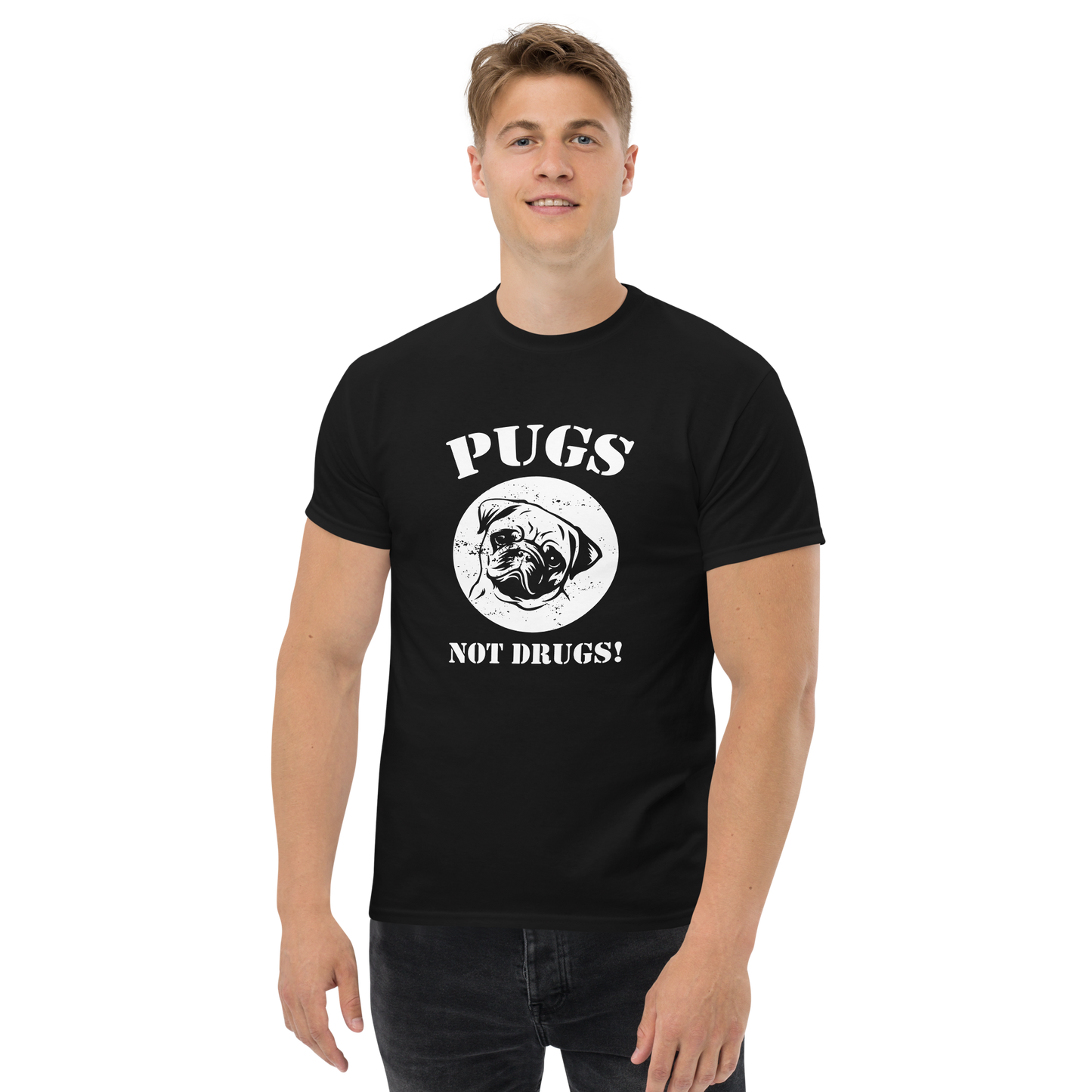 PUGS unisex dog series t-shirt