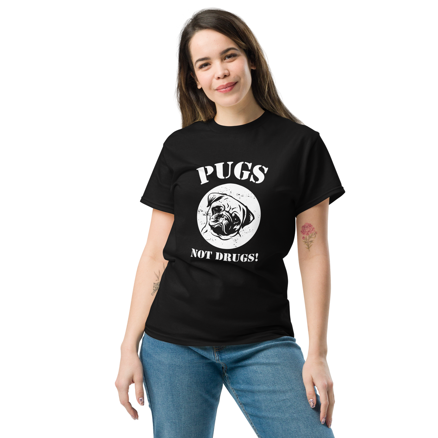 PUGS unisex dog series t-shirt