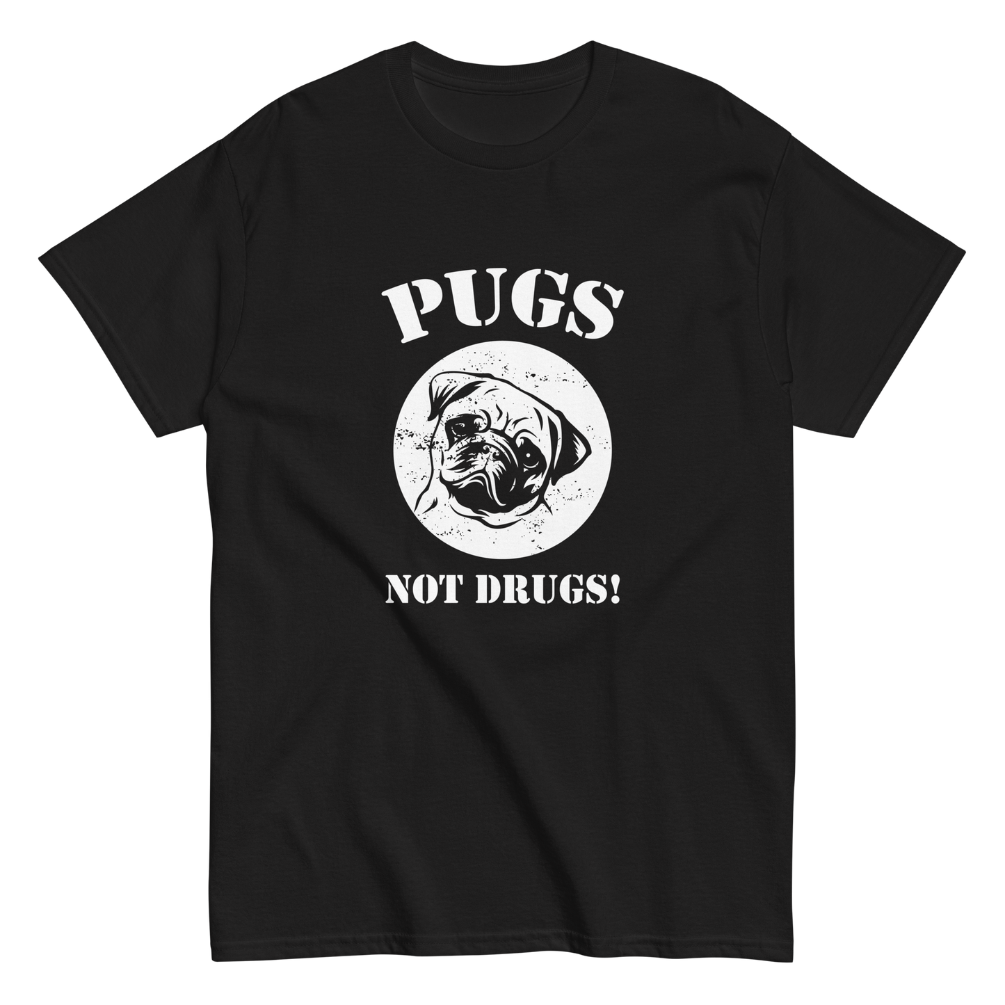 PUGS unisex dog series t-shirt