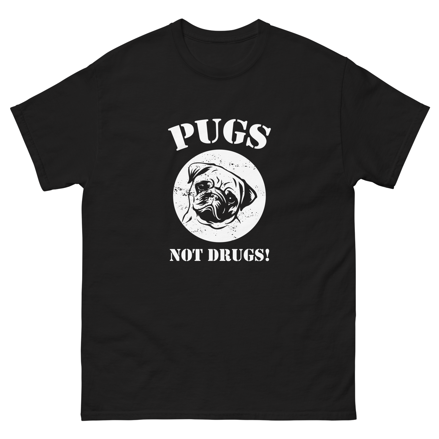 PUGS unisex dog series t-shirt