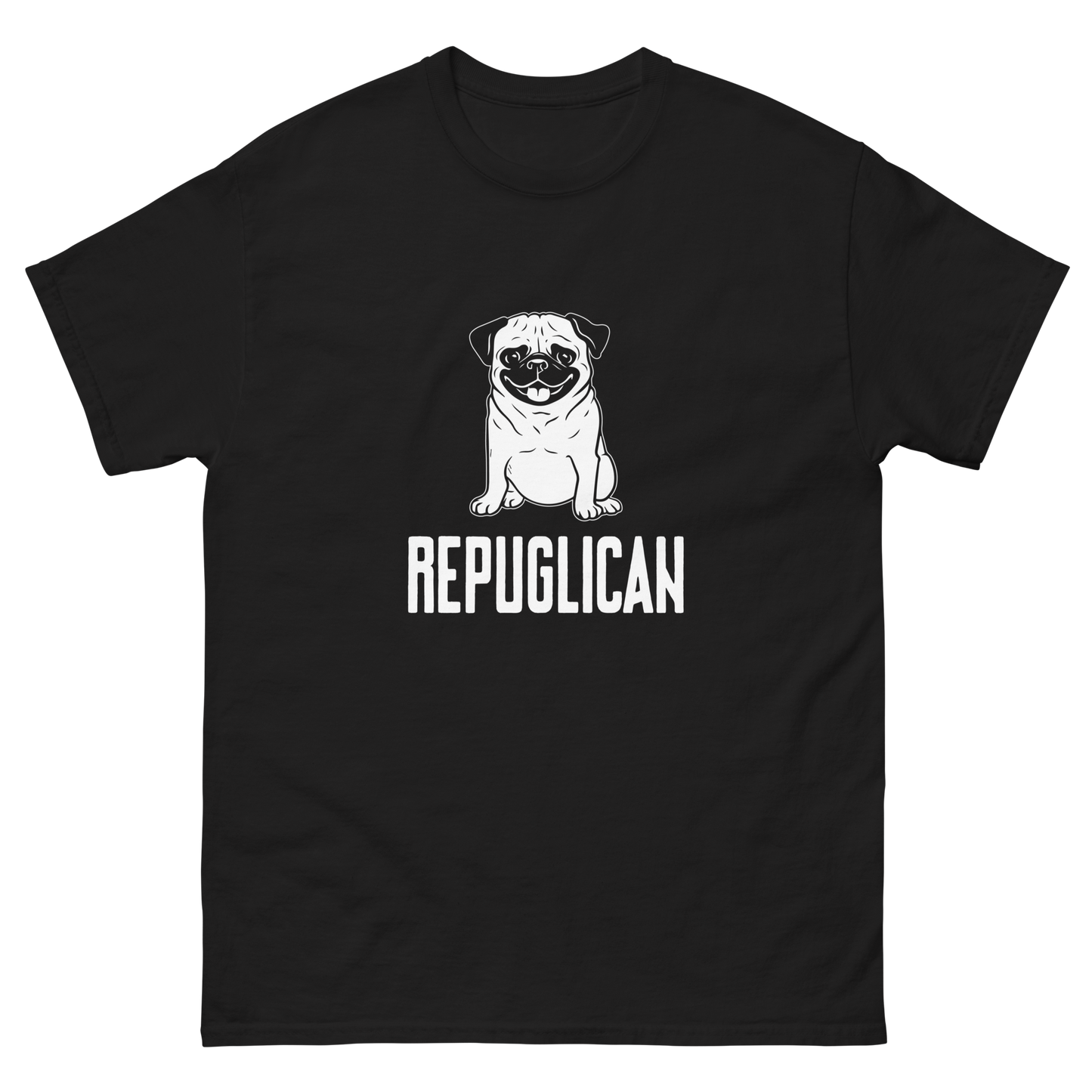 REPUGLICAN unisex dog series t-shirt