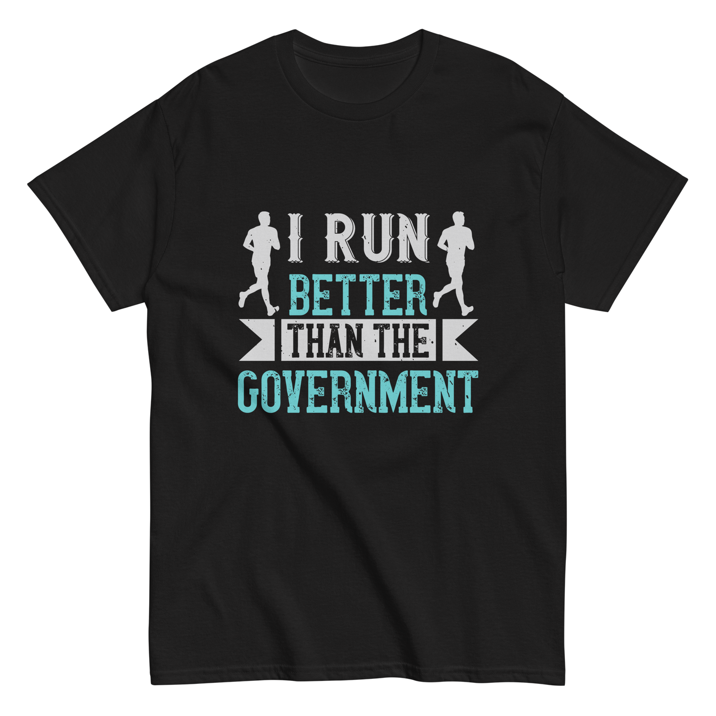 I RUN BETTER unisex running t-shirt