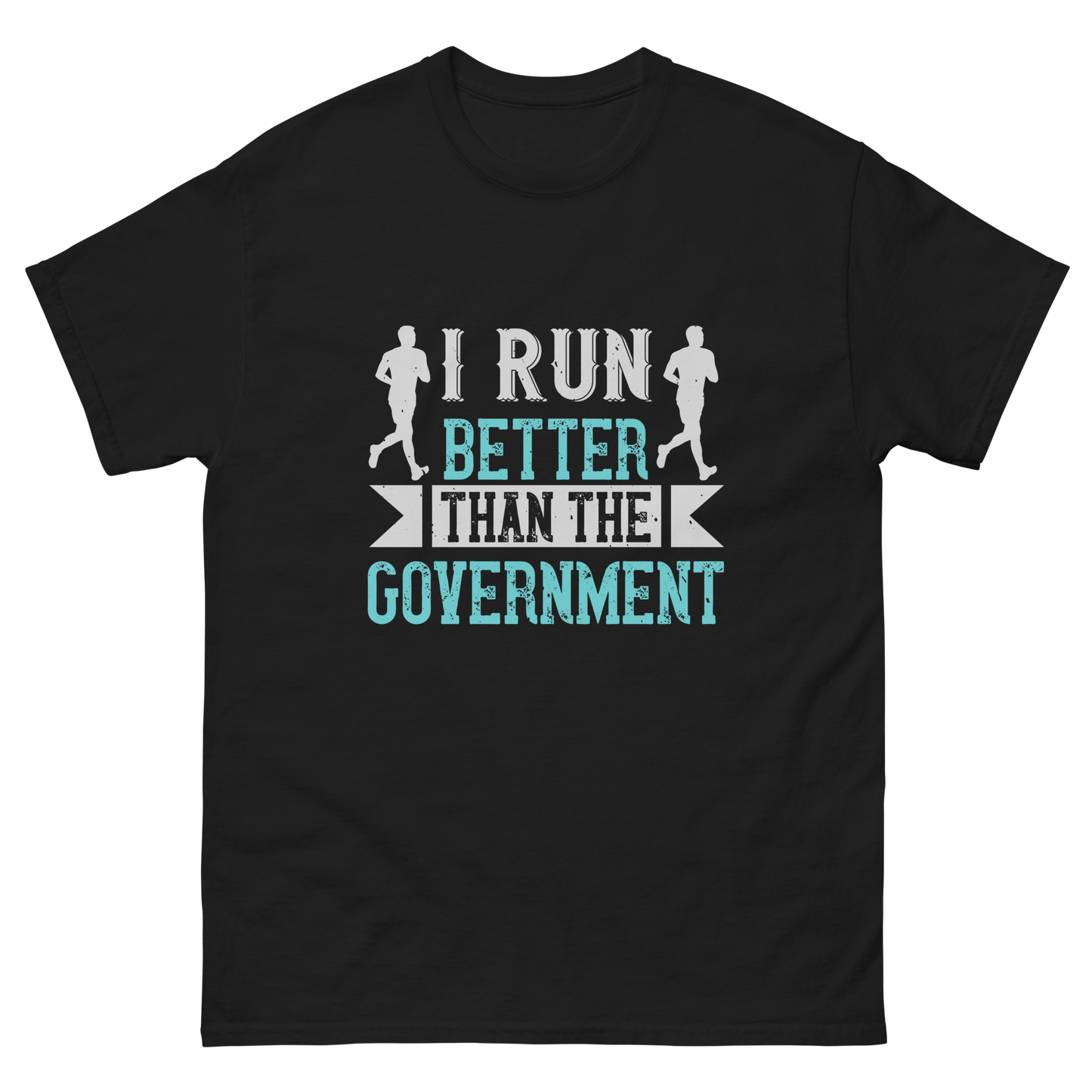 I RUN BETTER unisex running t-shirt