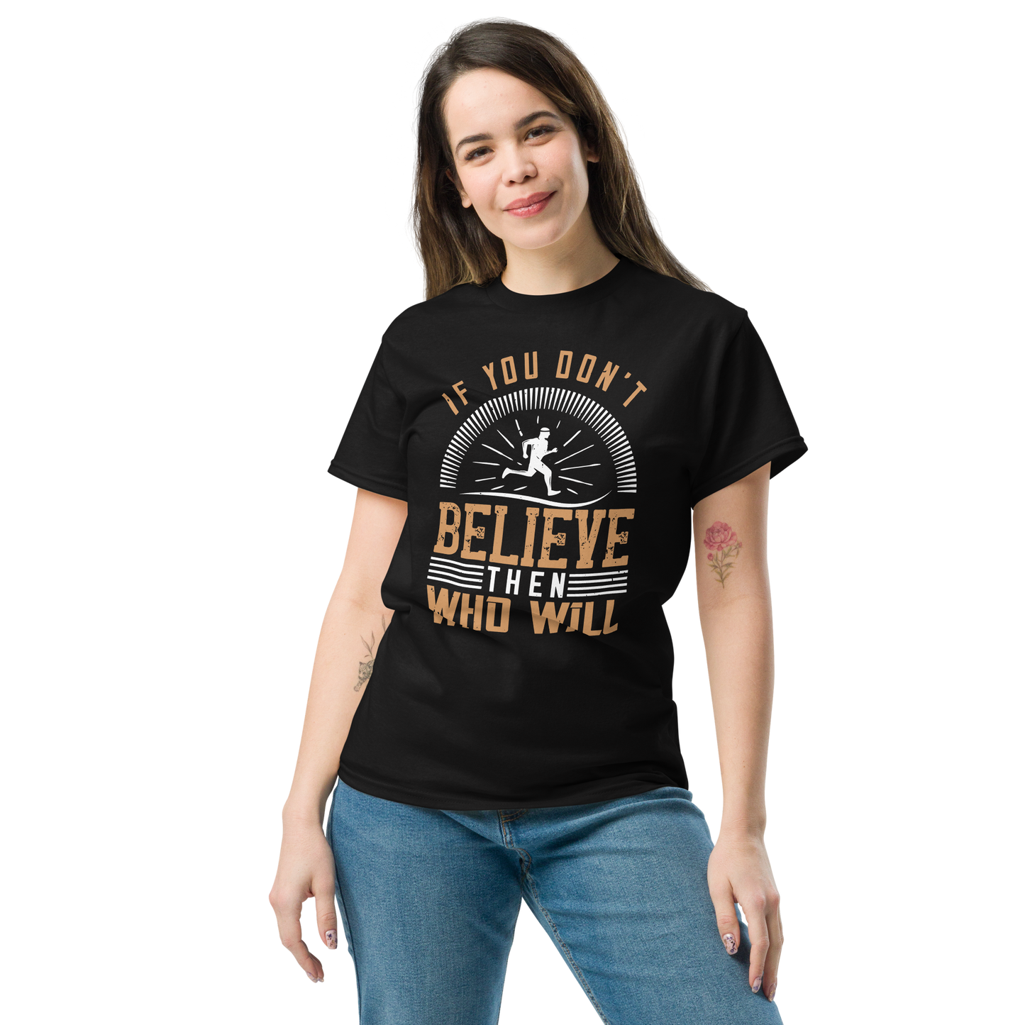 BELIEVE IT unisex running t-shirt