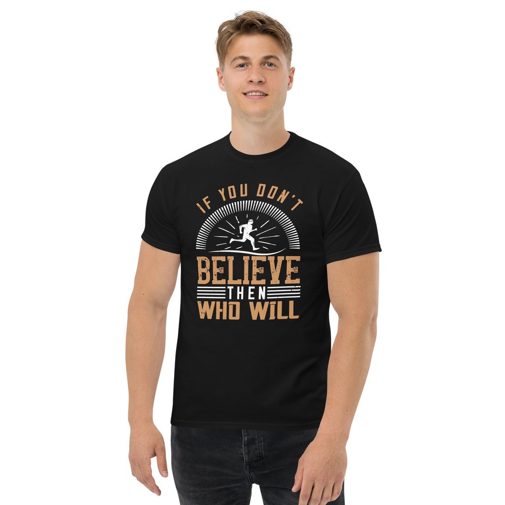 BELIEVE IT unisex running t-shirt