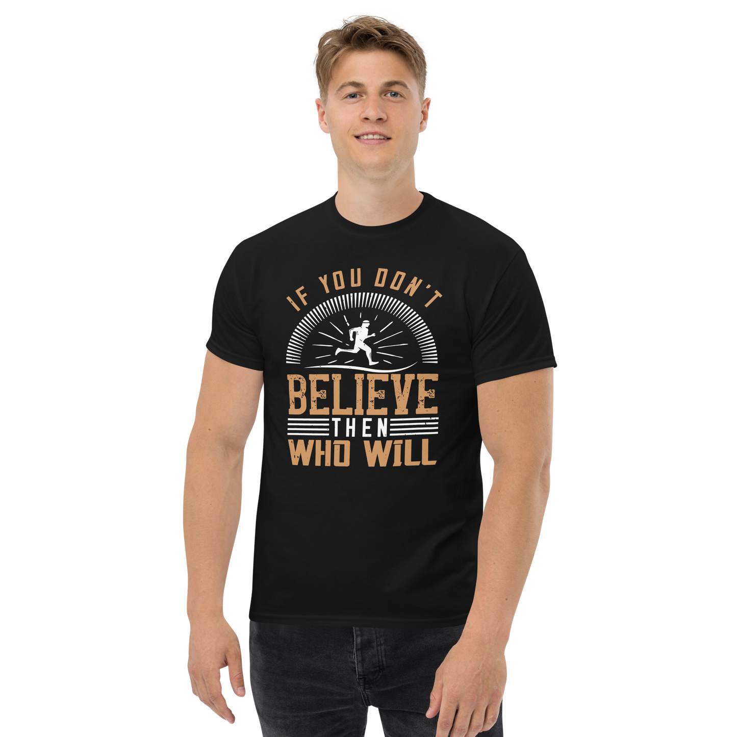 BELIEVE IT unisex running t-shirt