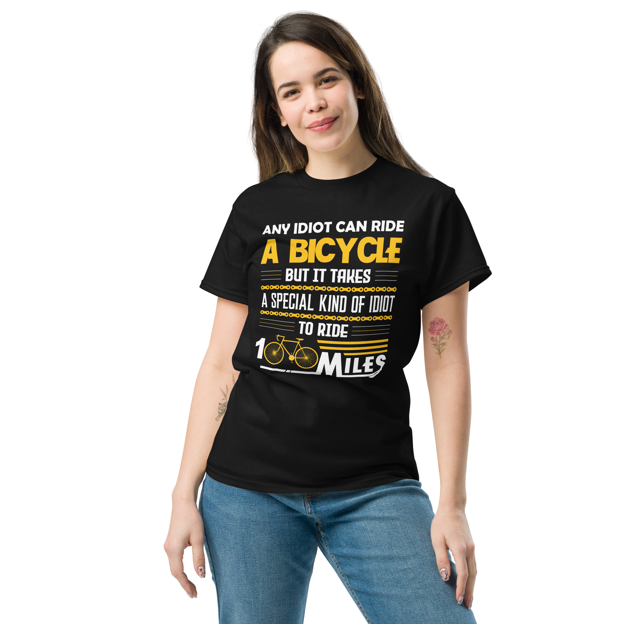 100 MILES unisex t-shirt