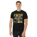 100 MILES unisex t-shirt - Printoo Shop - - bicycle, t-shirt, unisex, Unisex Classic Tee | Gildan 5000