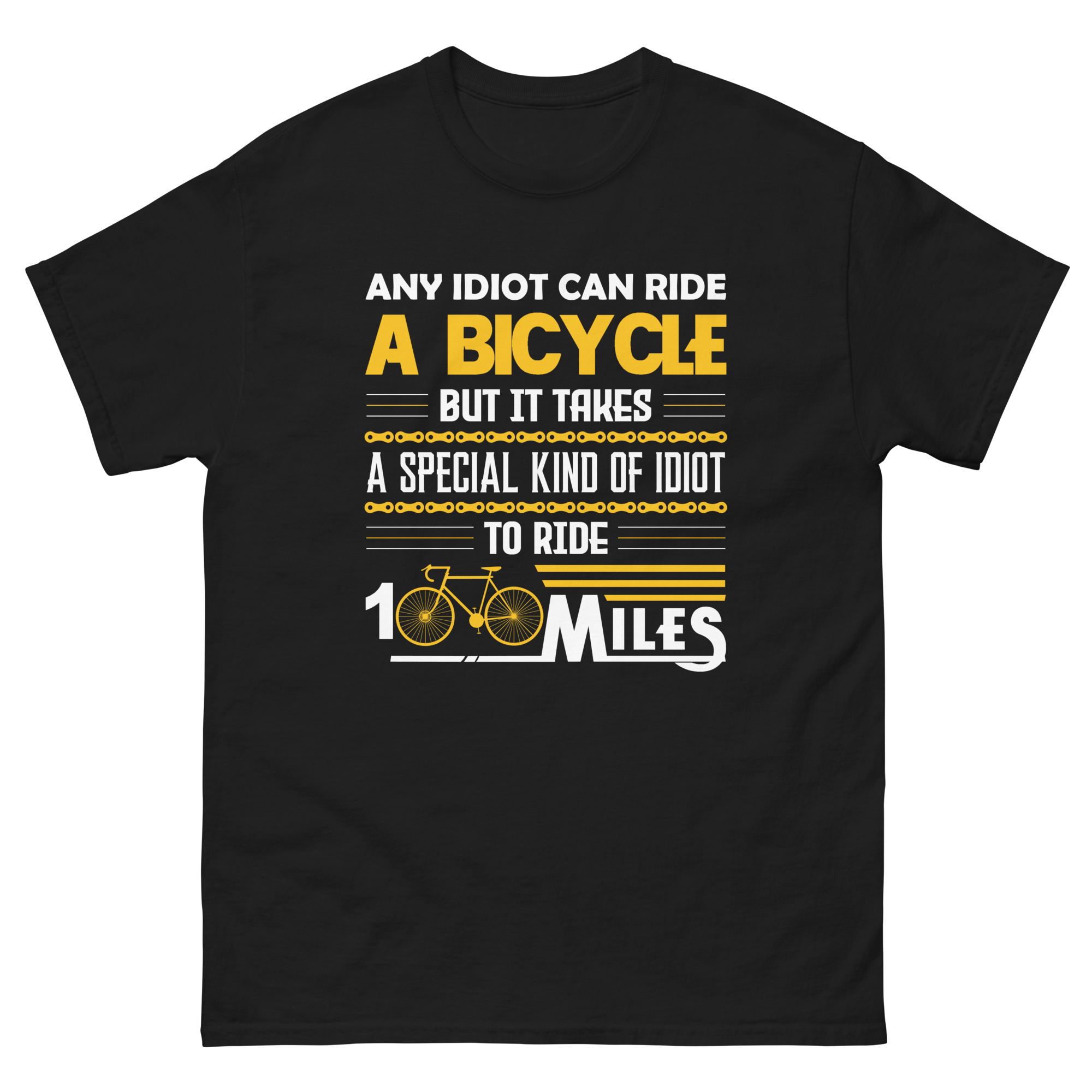 100 MILES unisex t-shirt