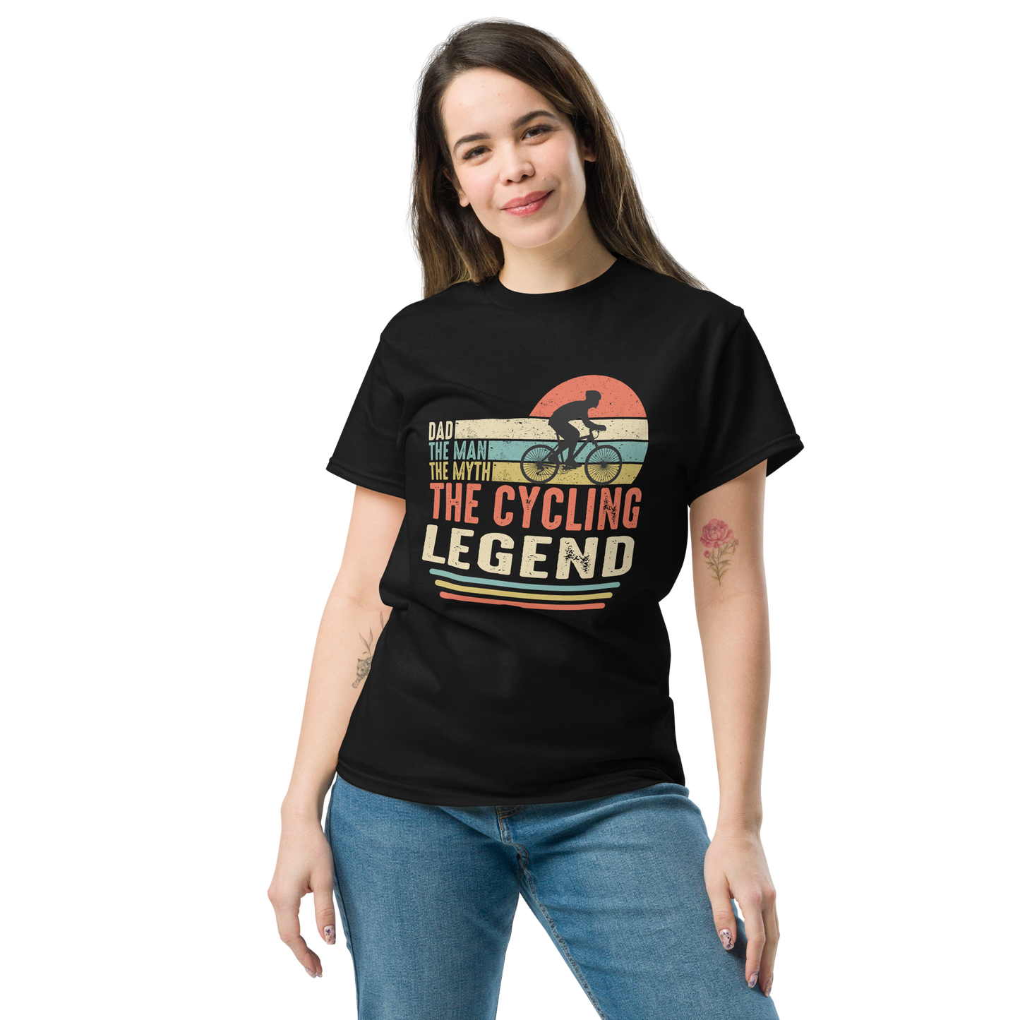 THE CYCLING LEGEND unisex t-shirt