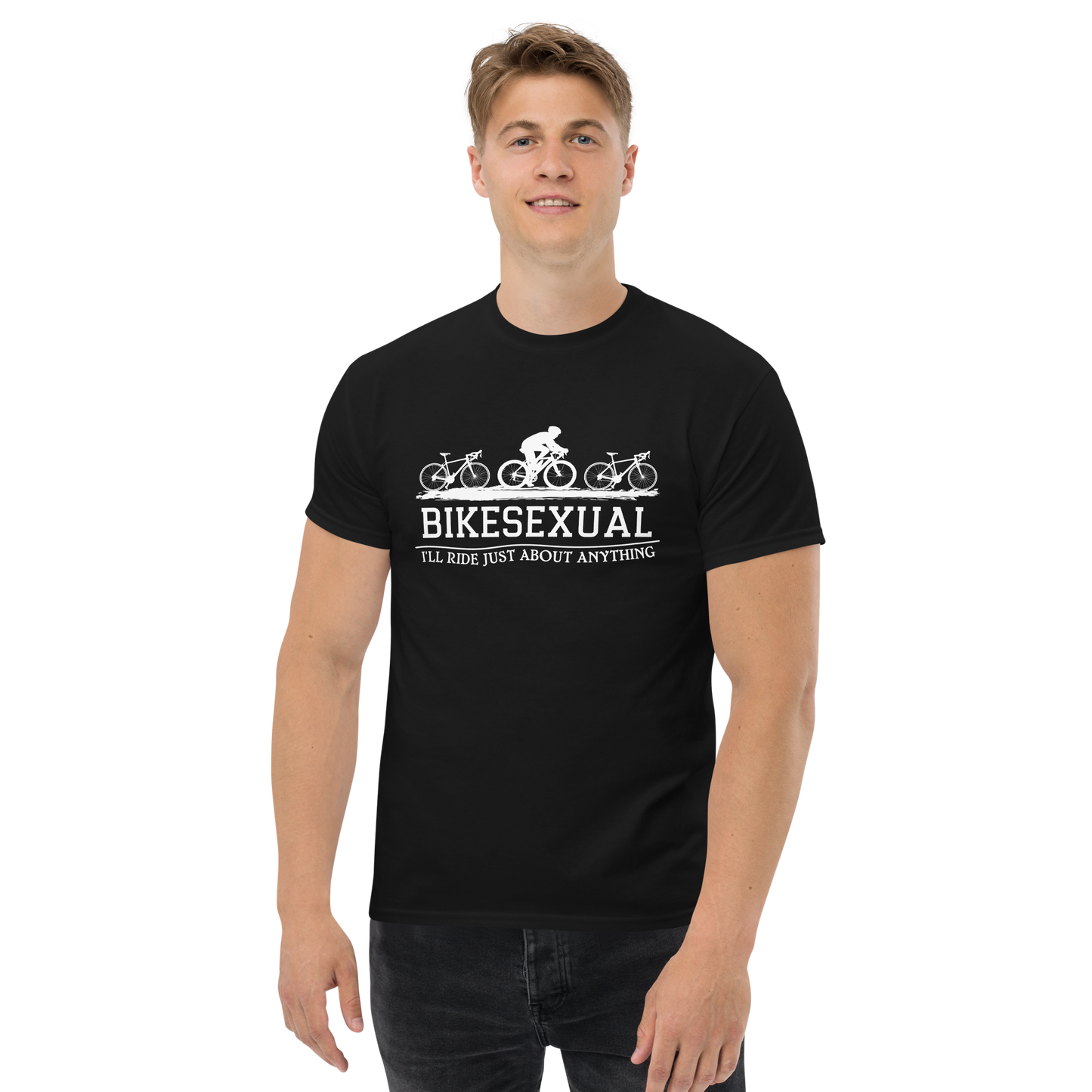 BIKESEXUAL unisex t-shirt