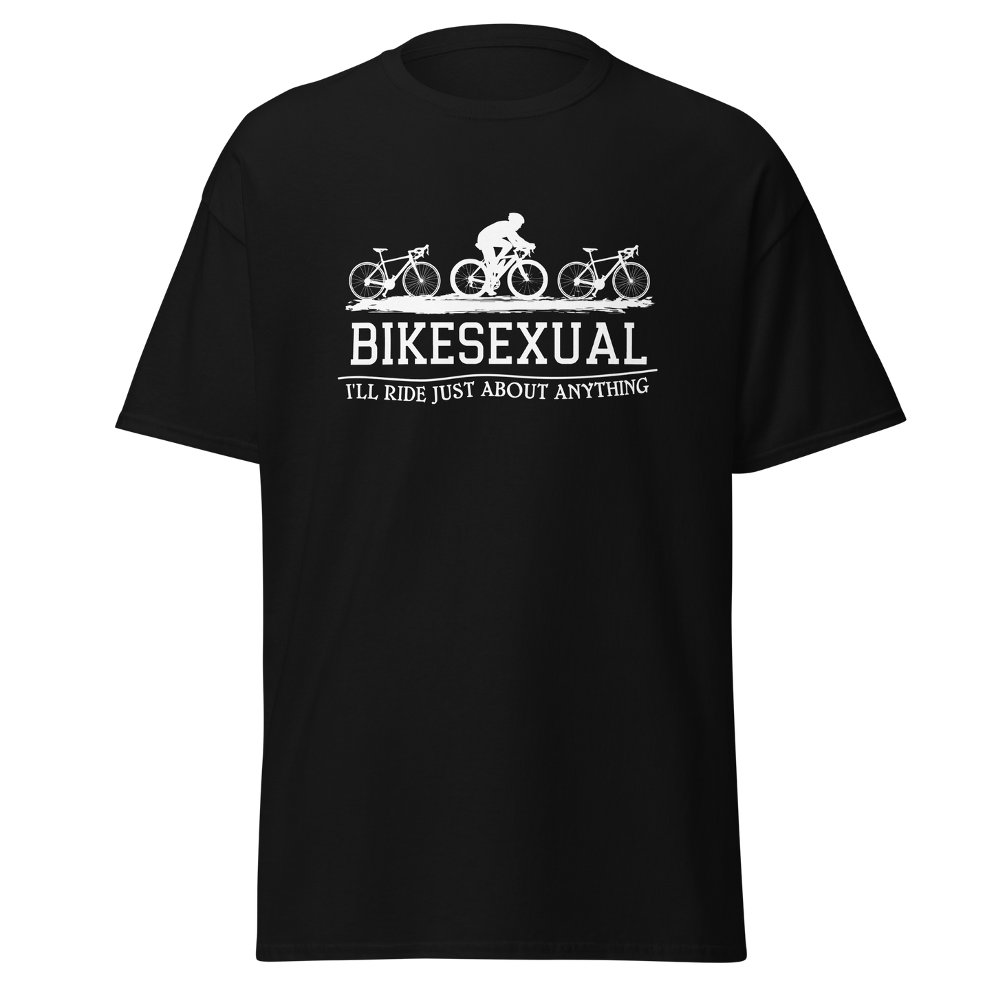 BIKESEXUAL unisex t-shirt