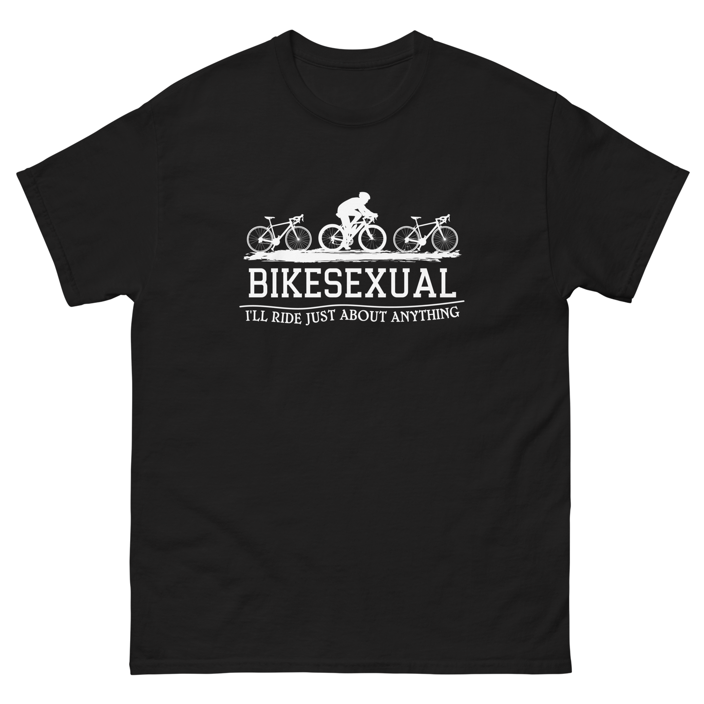 BIKESEXUAL unisex t-shirt