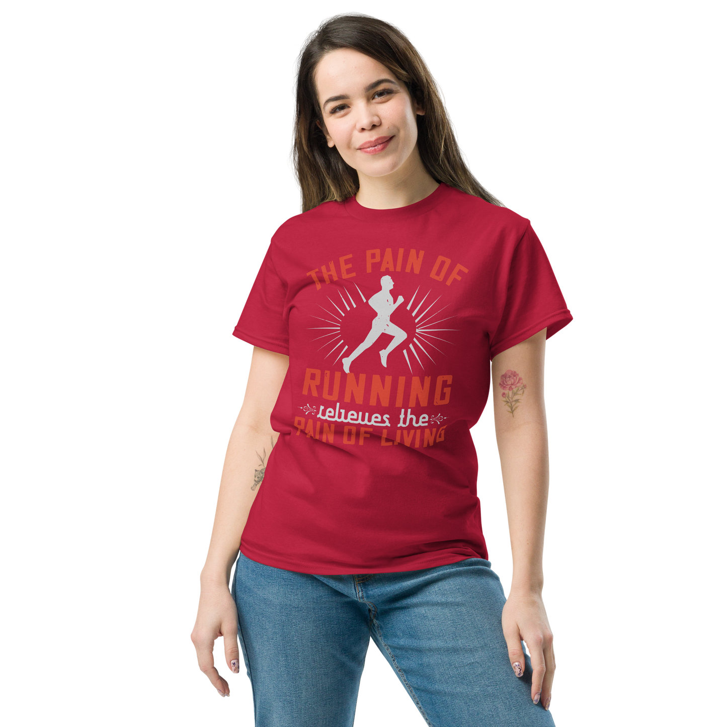 RUN & LIVE unisex running t-shirt