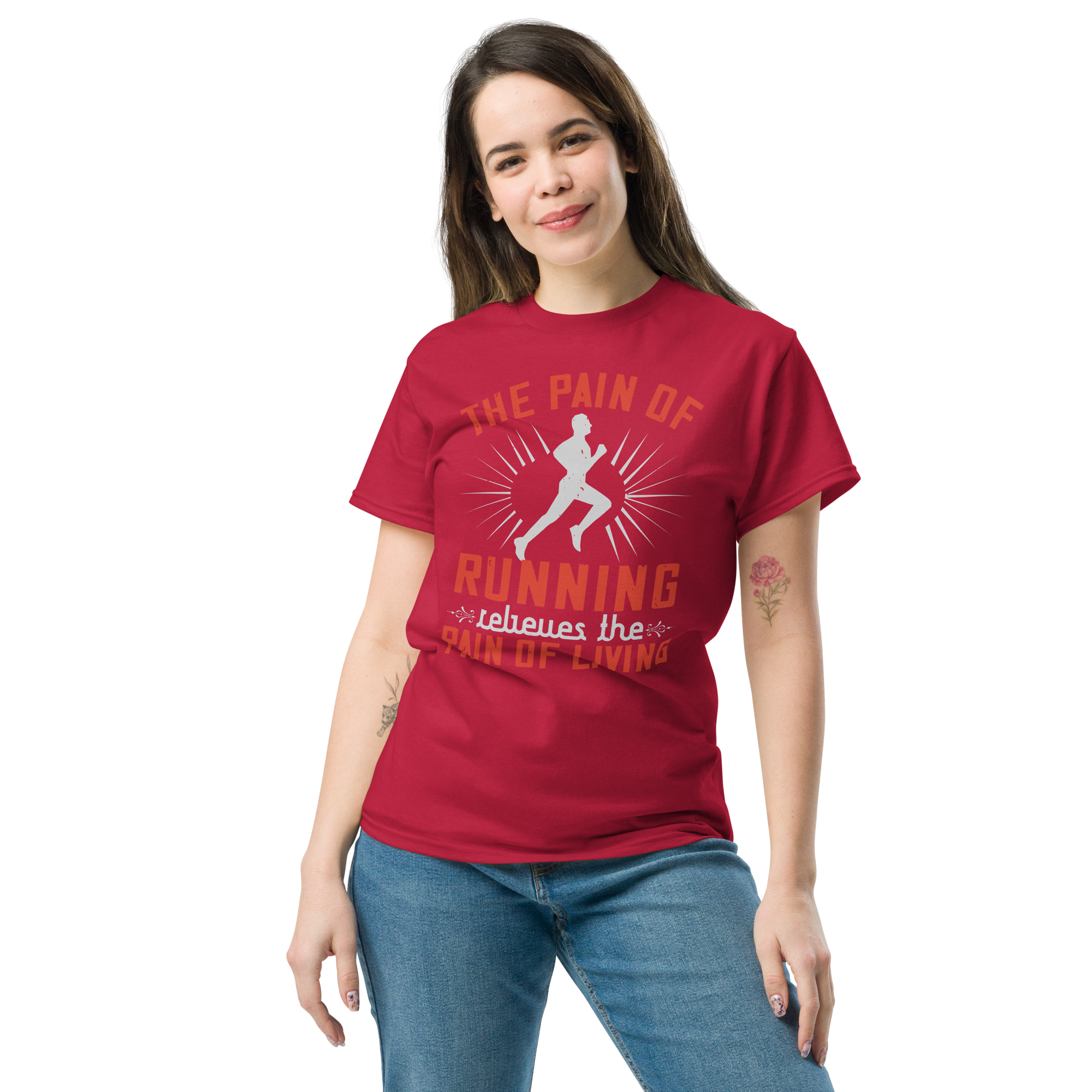RUN & LIVE unisex t-shirt