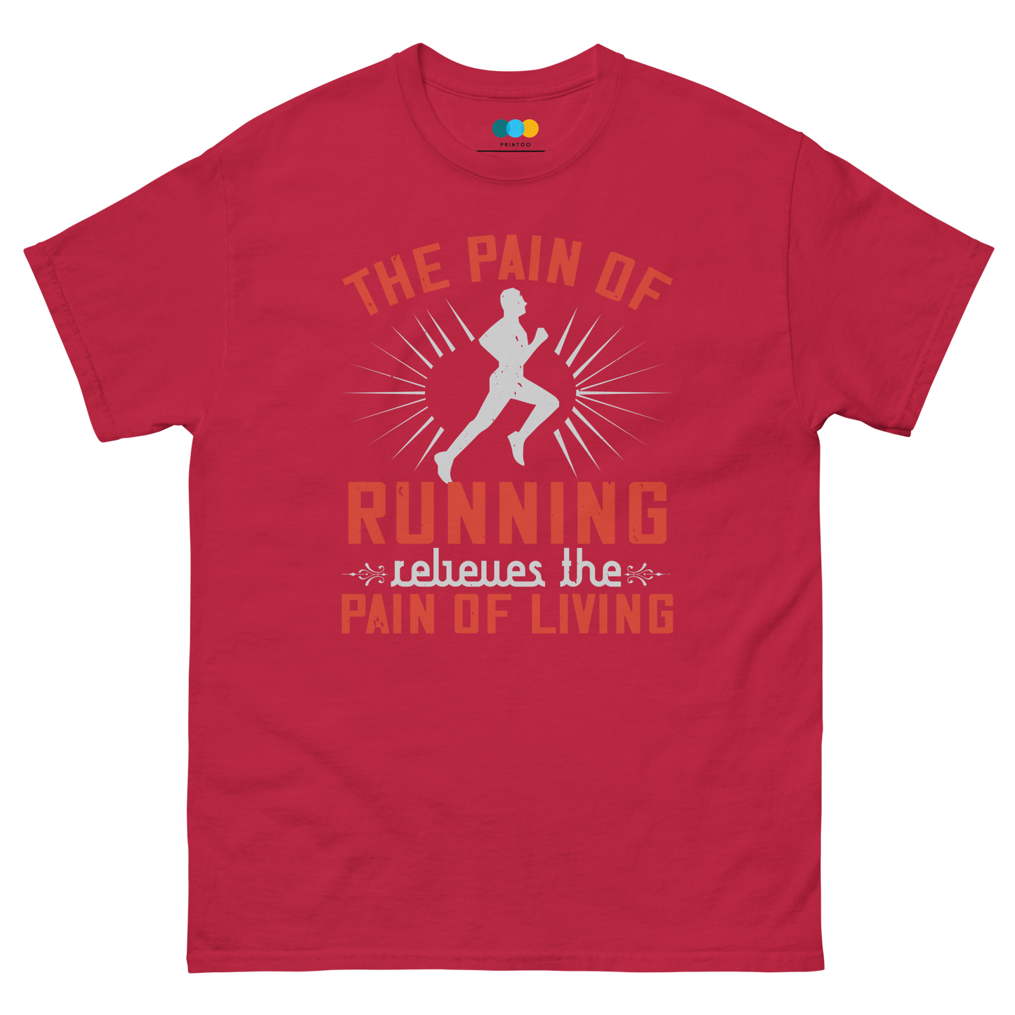 RUN & LIVE unisex running t-shirt