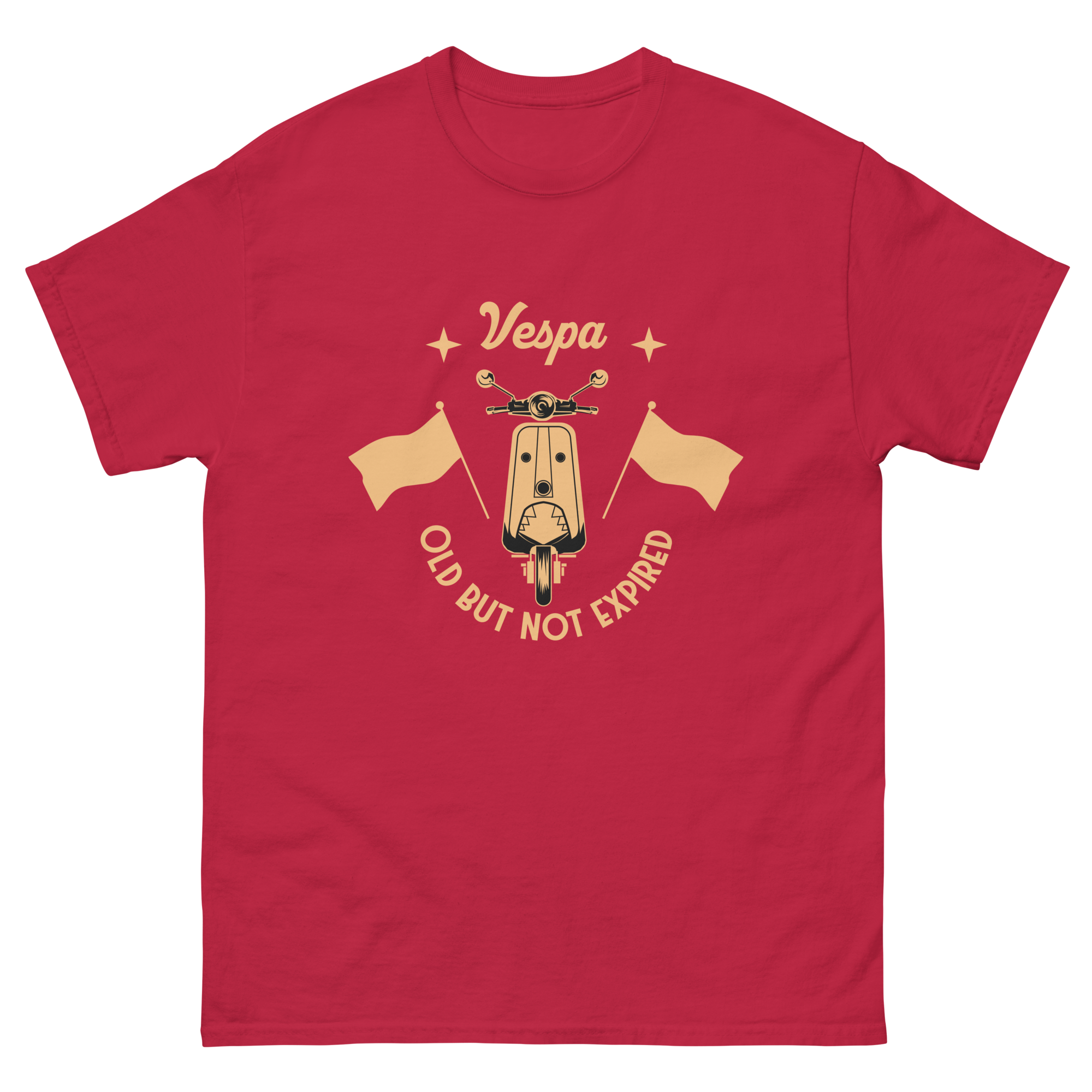 Camiseta unisex VESPA IS NOT EXPIRED