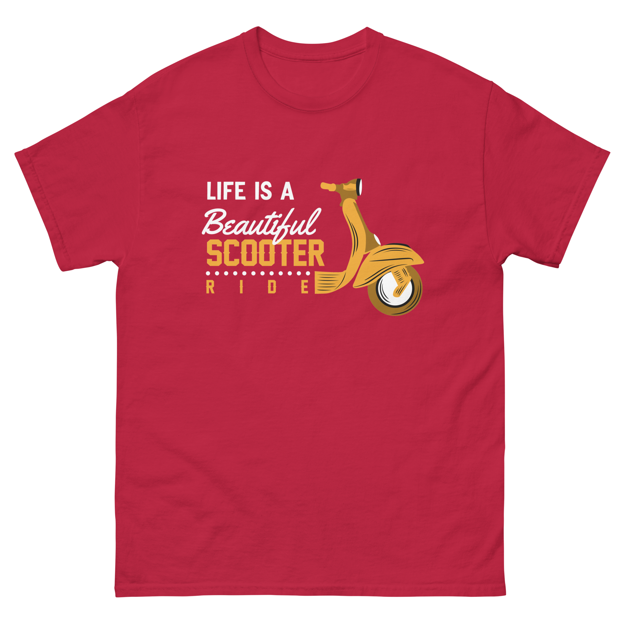 Camiseta unisex SCOOTER RIDE