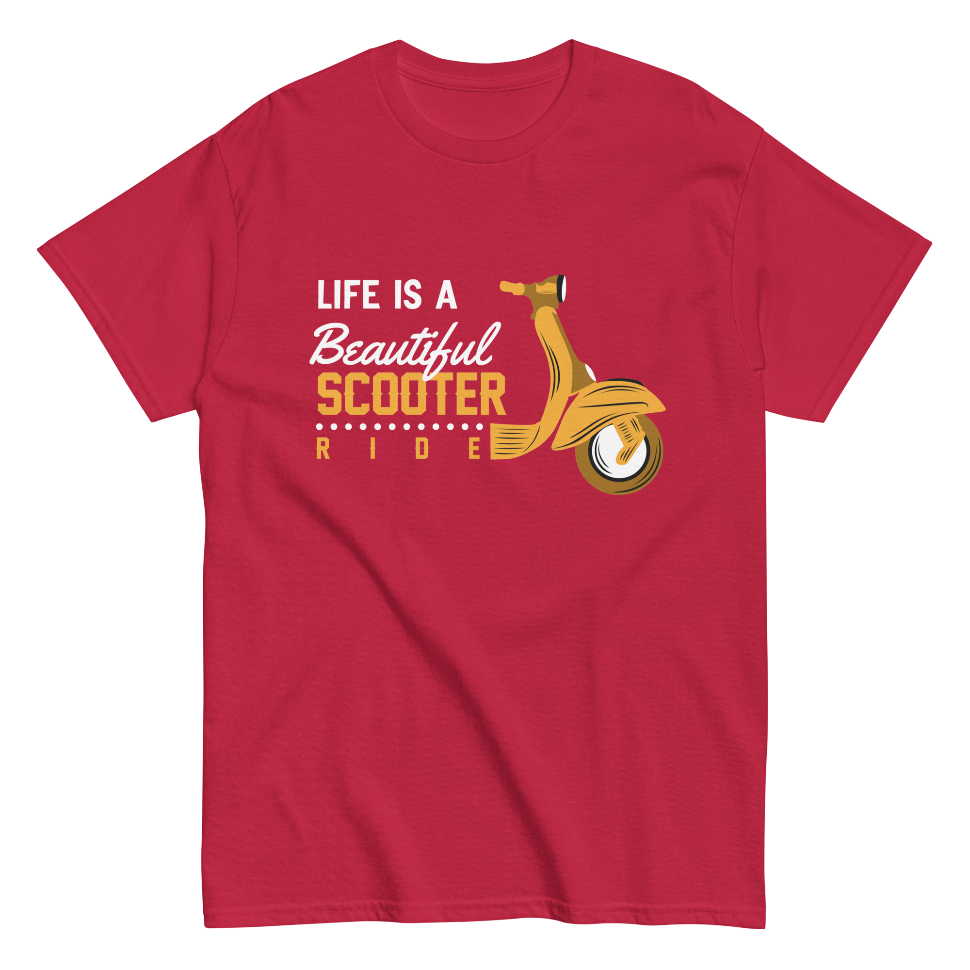 Camiseta unisex SCOOTER RIDE