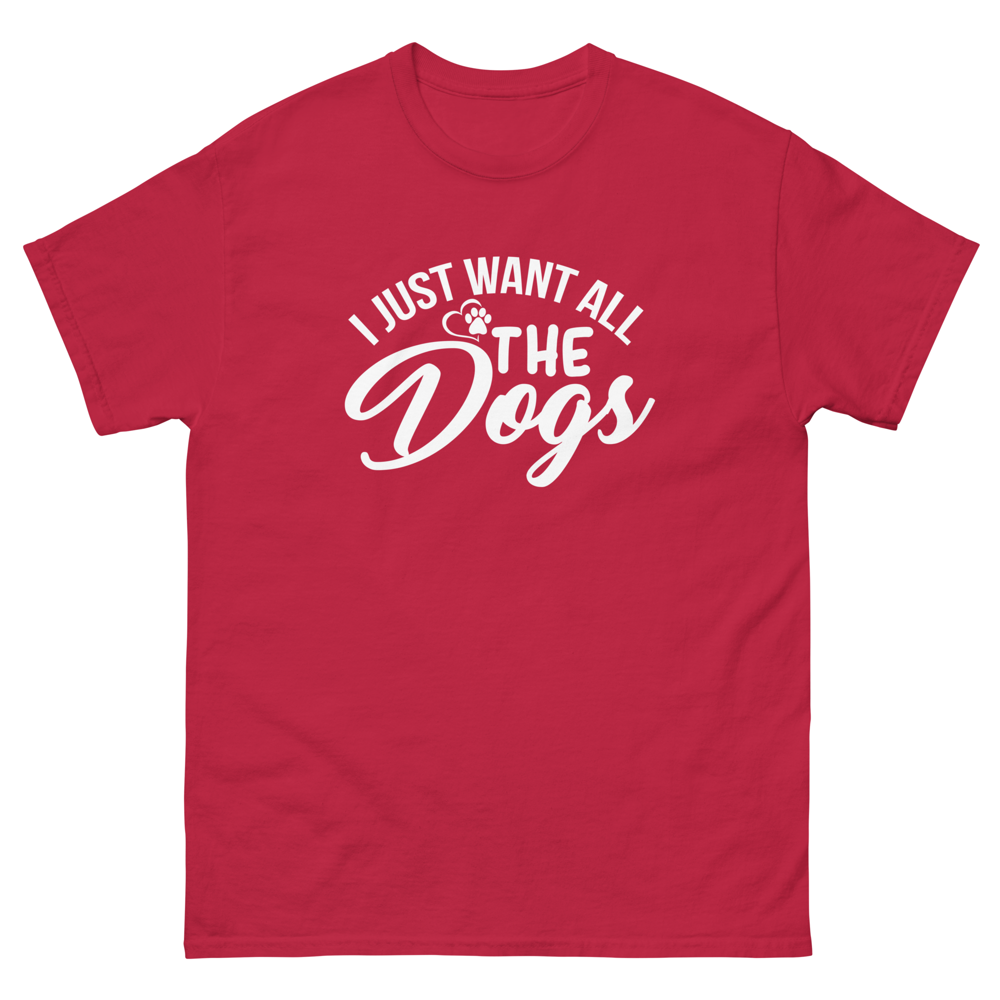 ALL THE DOGS unisex t-shirt