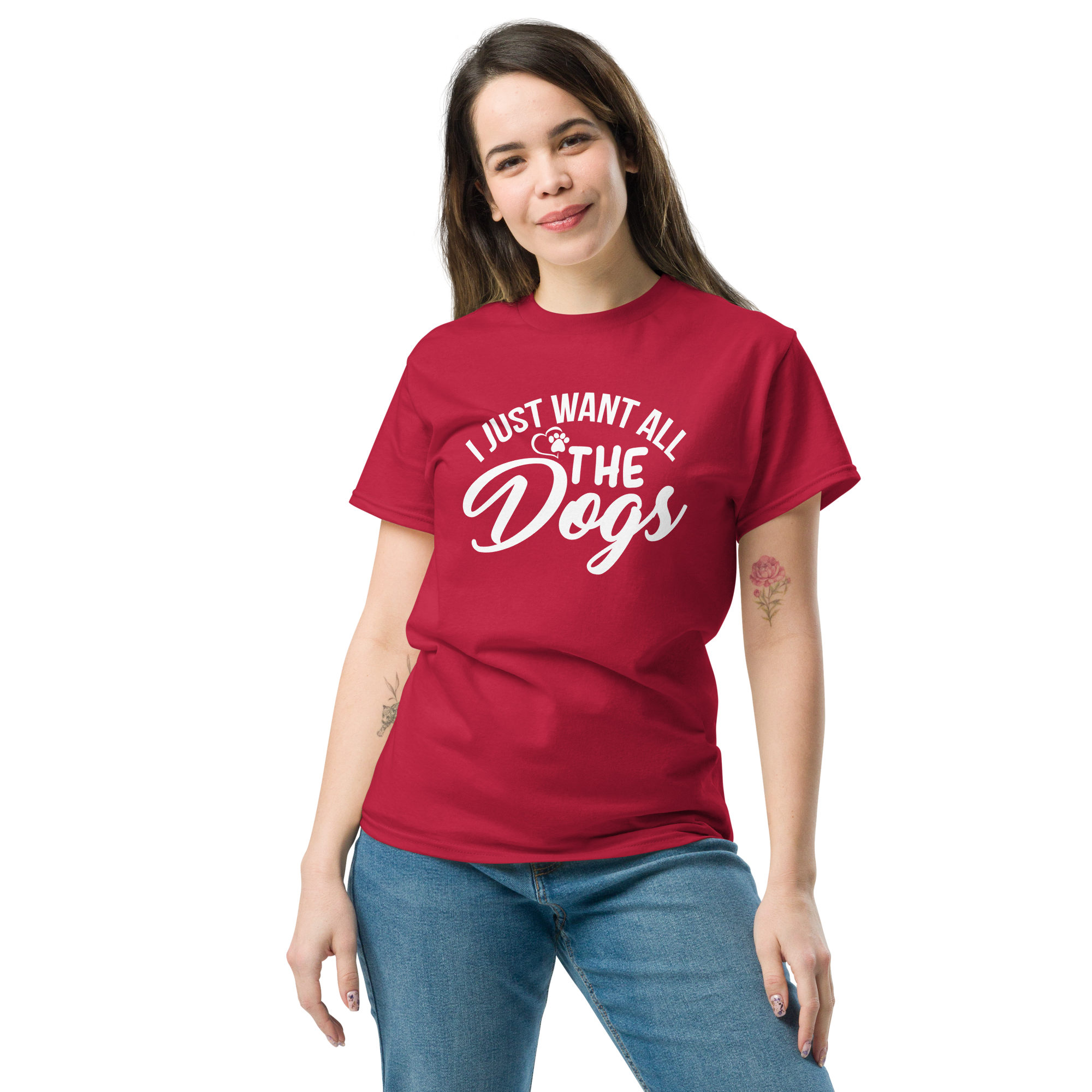 ALL THE DOGS unisex t-shirt