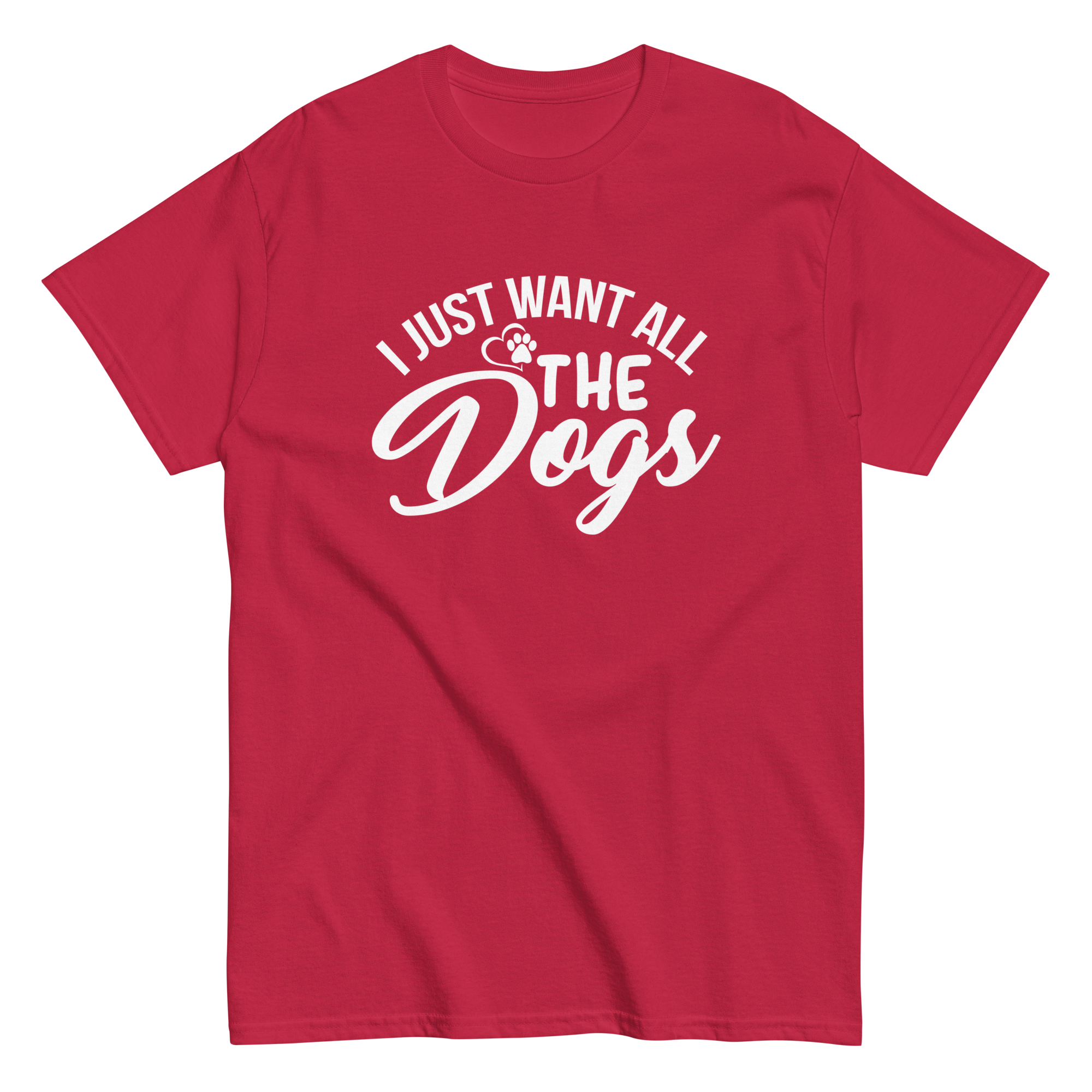 ALL THE DOGS unisex t-shirt