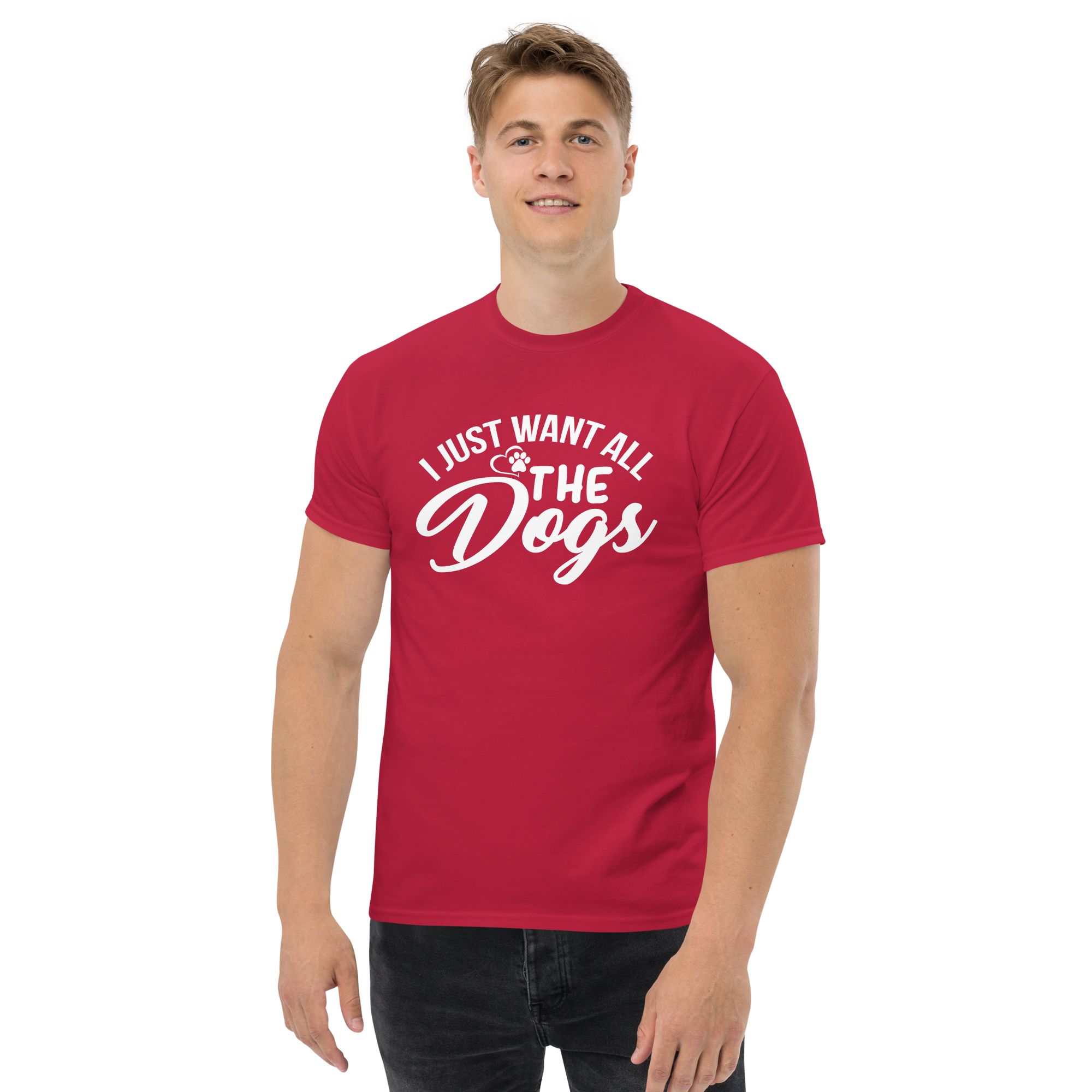 ALL THE DOGS unisex t-shirt