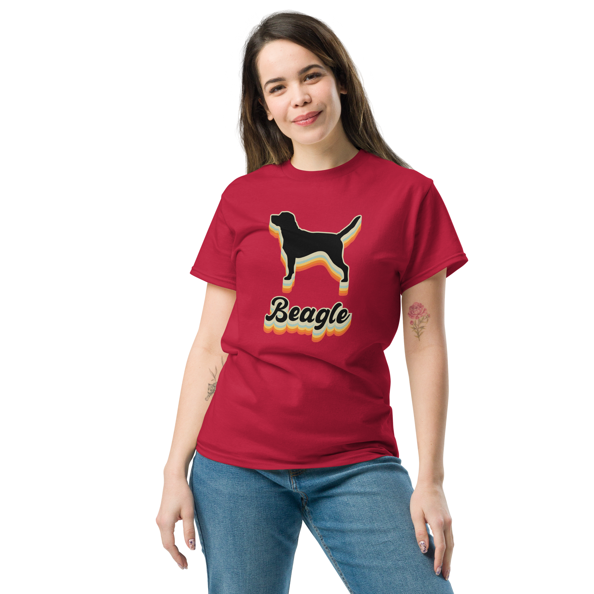 BEAGLE DARK unisex t-shirt