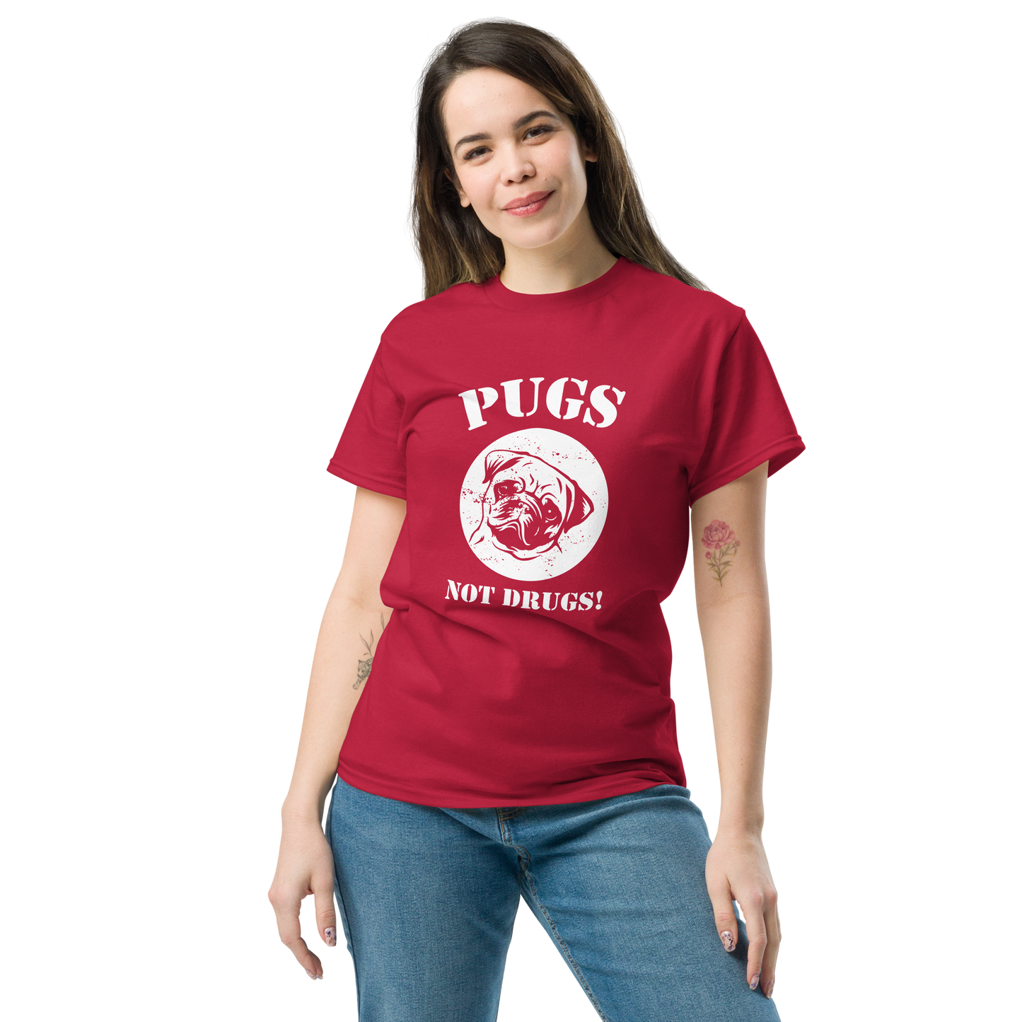 PUGS unisex dog series t-shirt