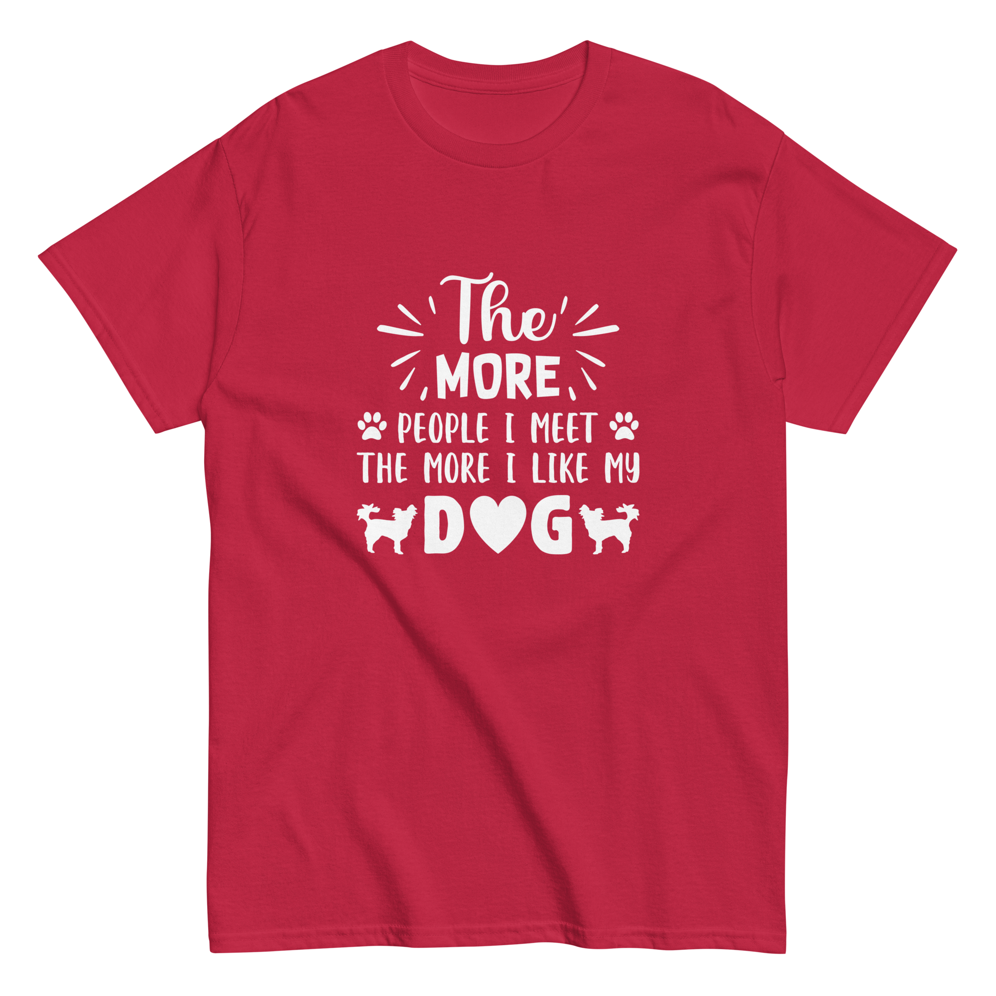 MORE DOG unisex t-shirt