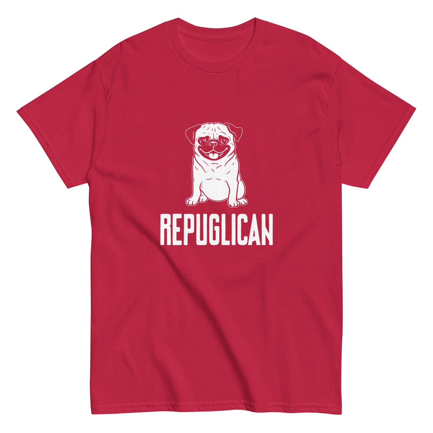 REPUGLICAN unisex dog series t-shirt