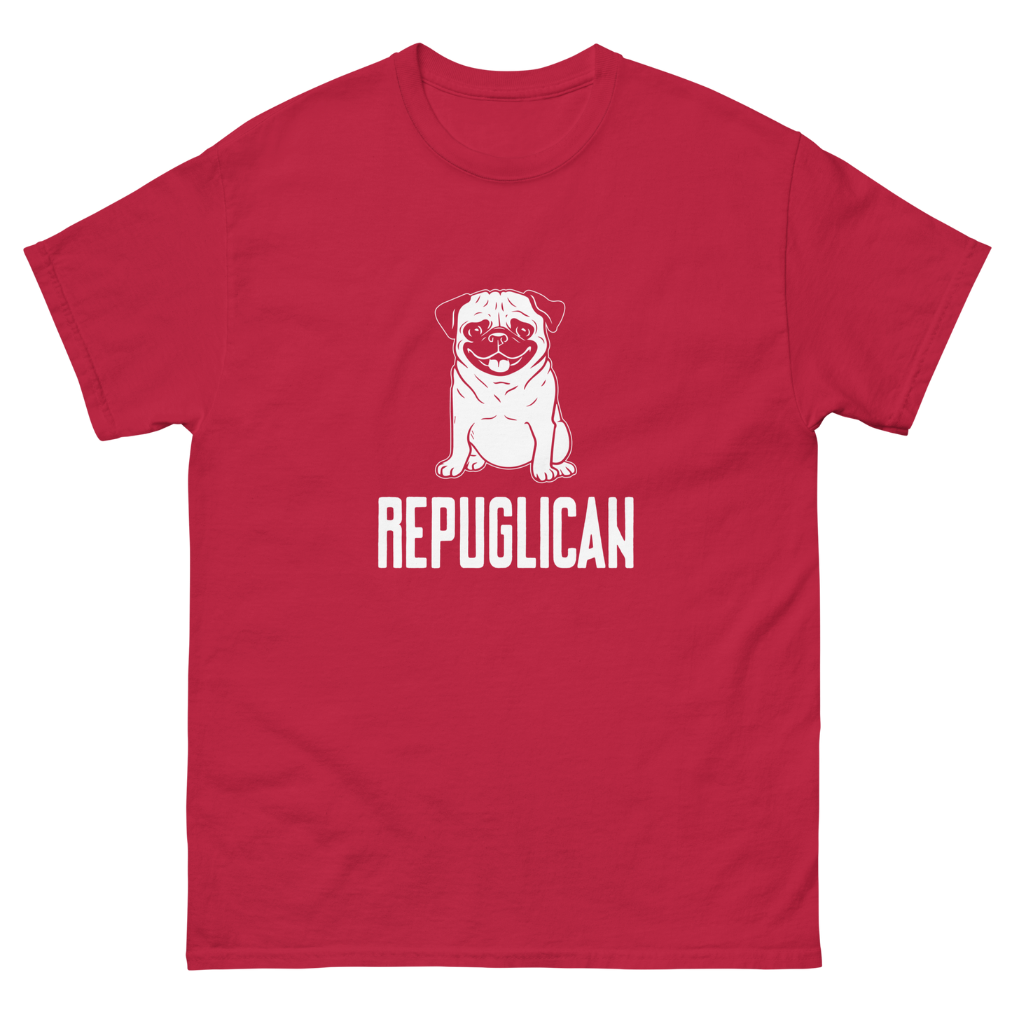 REPUGLICAN unisex dog series t-shirt