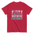 I RUN BETTER unisex t-shirt - Printoo Shop - - running, t-shirt, unisex, Unisex Classic Tee | Gildan 5000