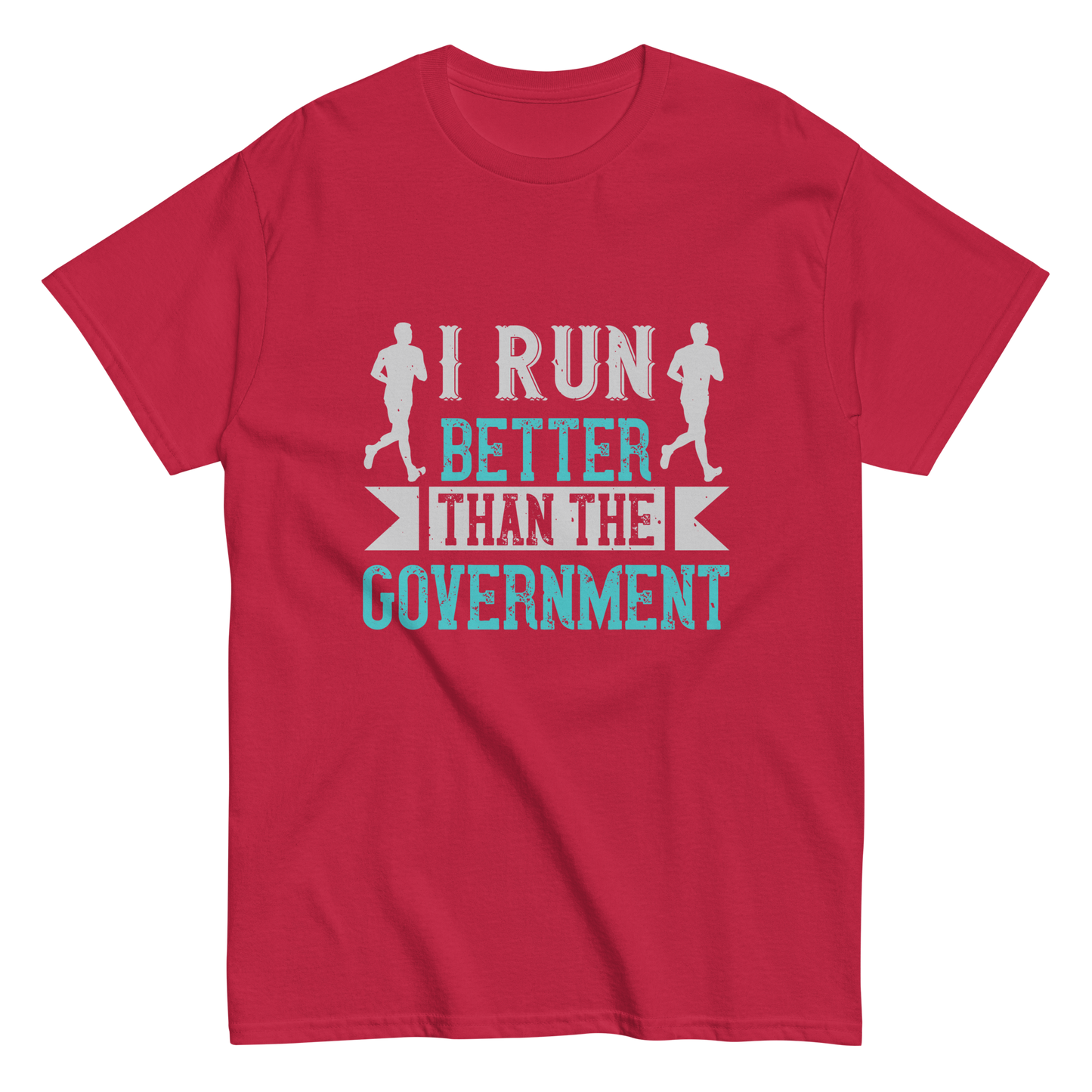 I RUN BETTER unisex running t-shirt