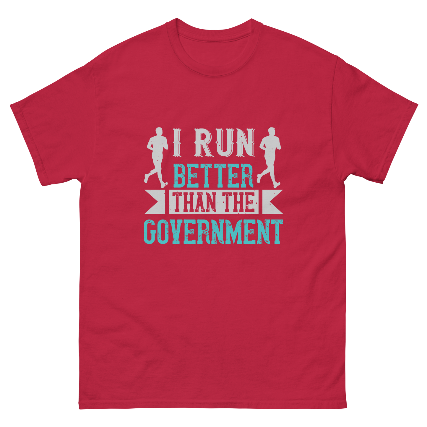 I RUN BETTER unisex running t-shirt