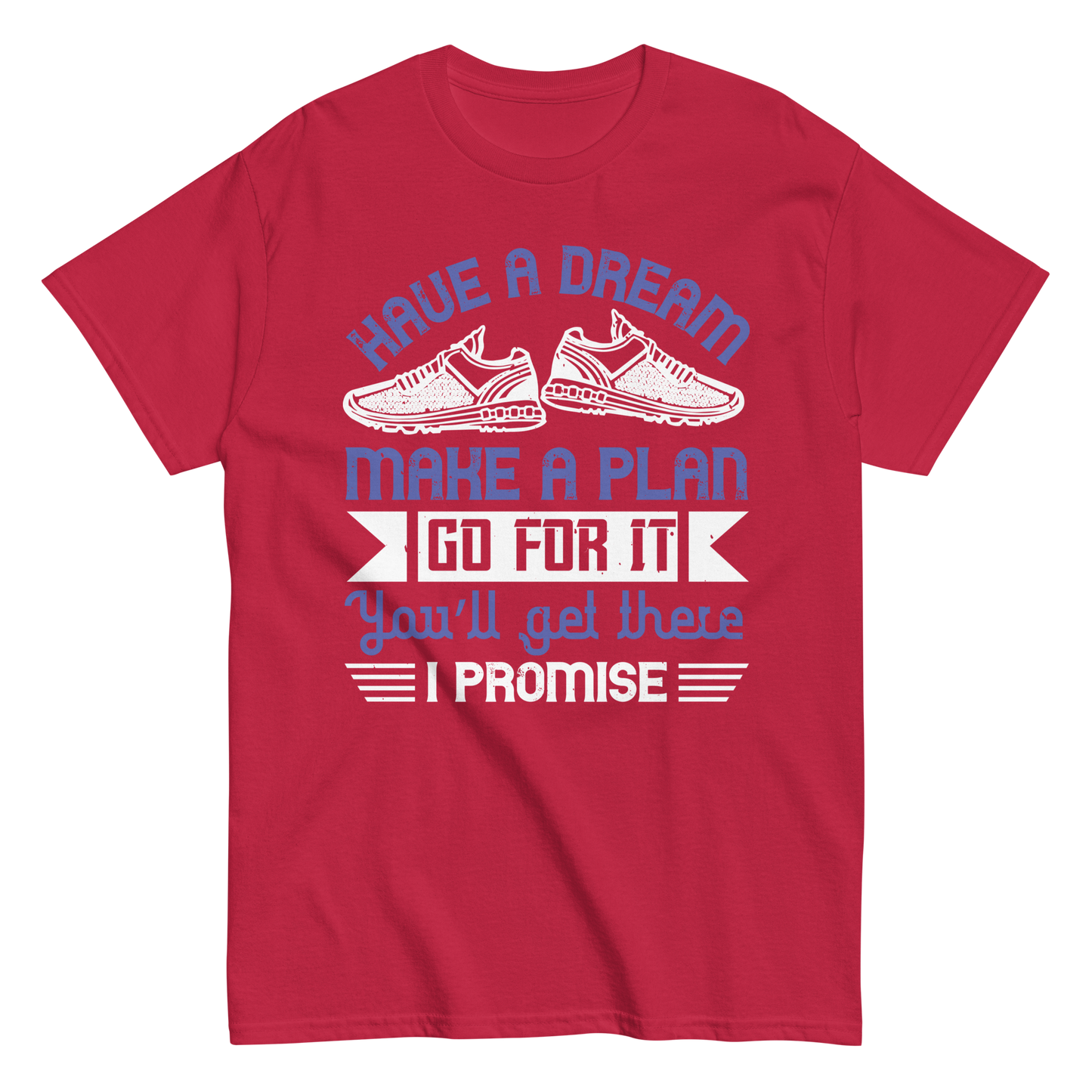 DREAM & PLAN unisex running t-shirt