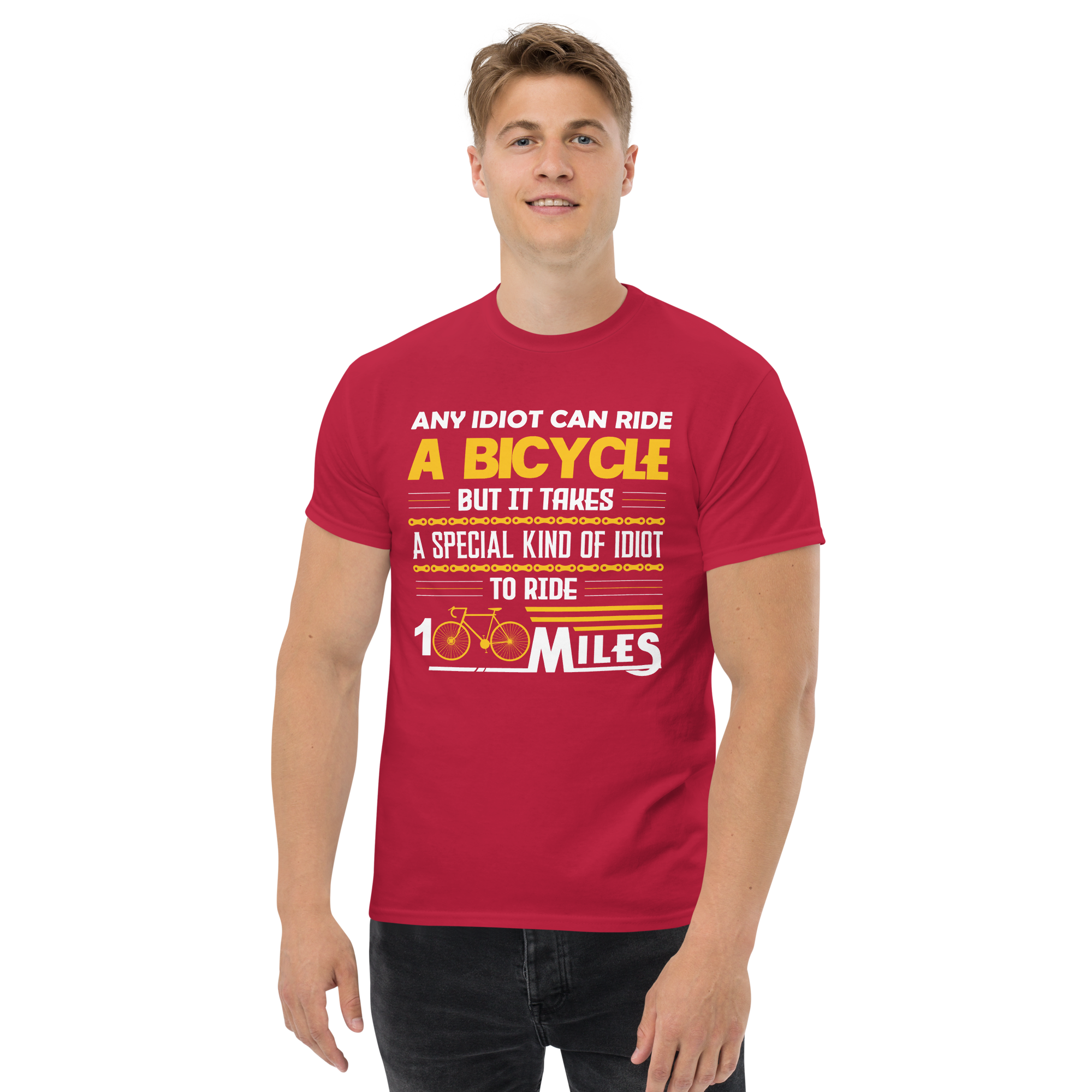 100 MILES unisex t-shirt